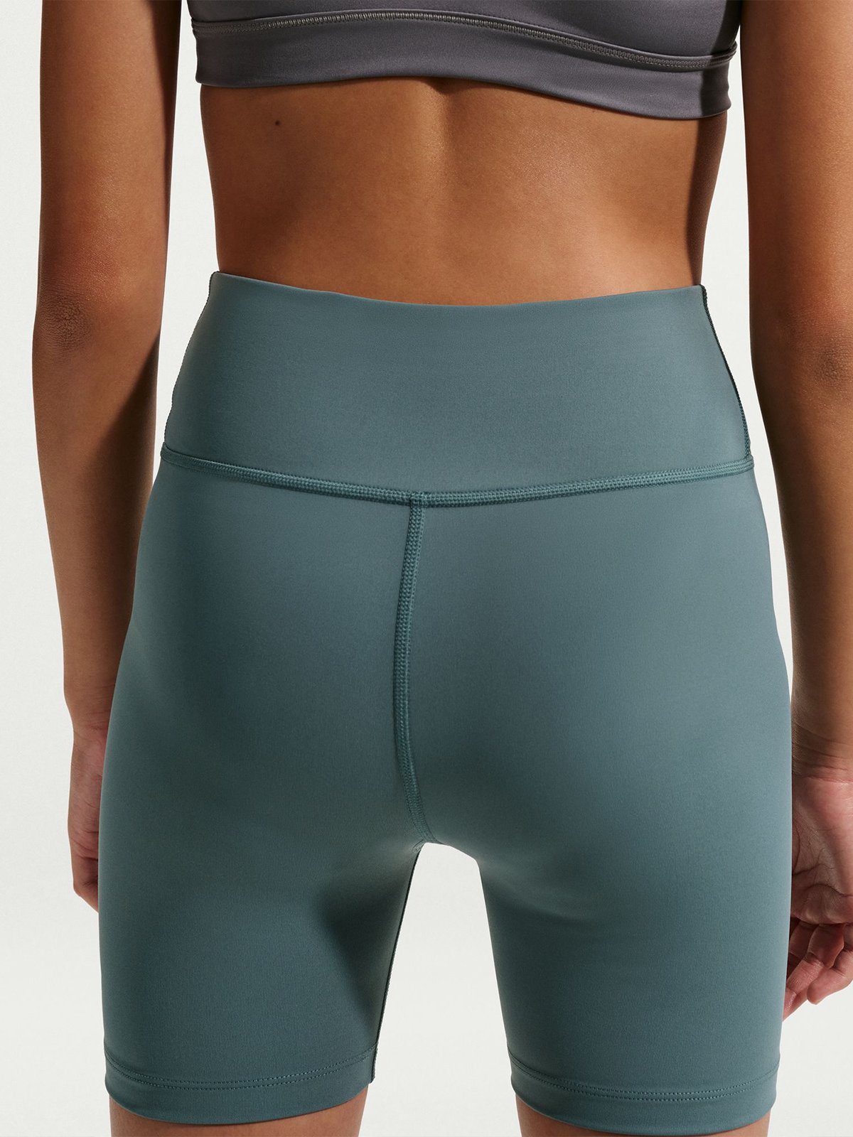 Nike One Dri-FIT 5" Biker Shorts Grønn