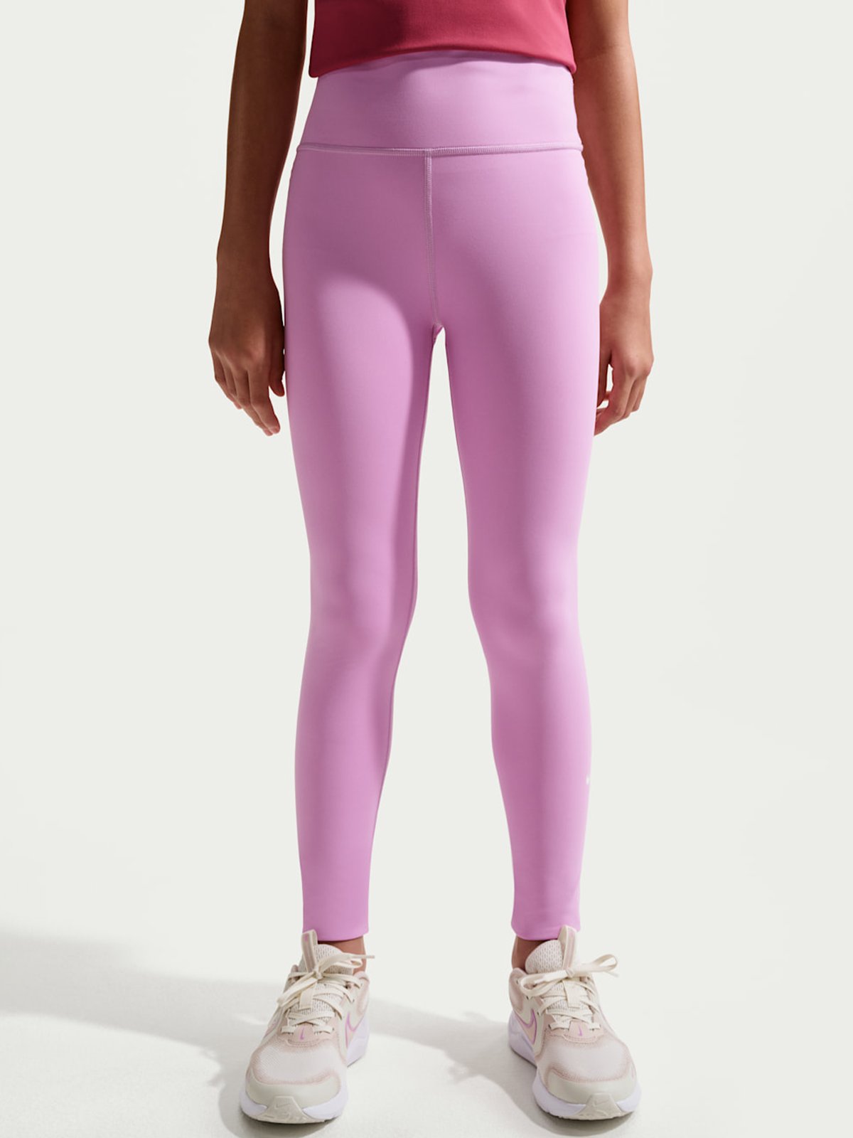 Nike One Tights Light Magenta / White