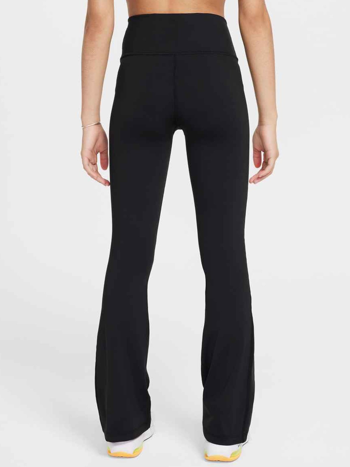 Nike One Dri-FIT Flared Leggings Black / White