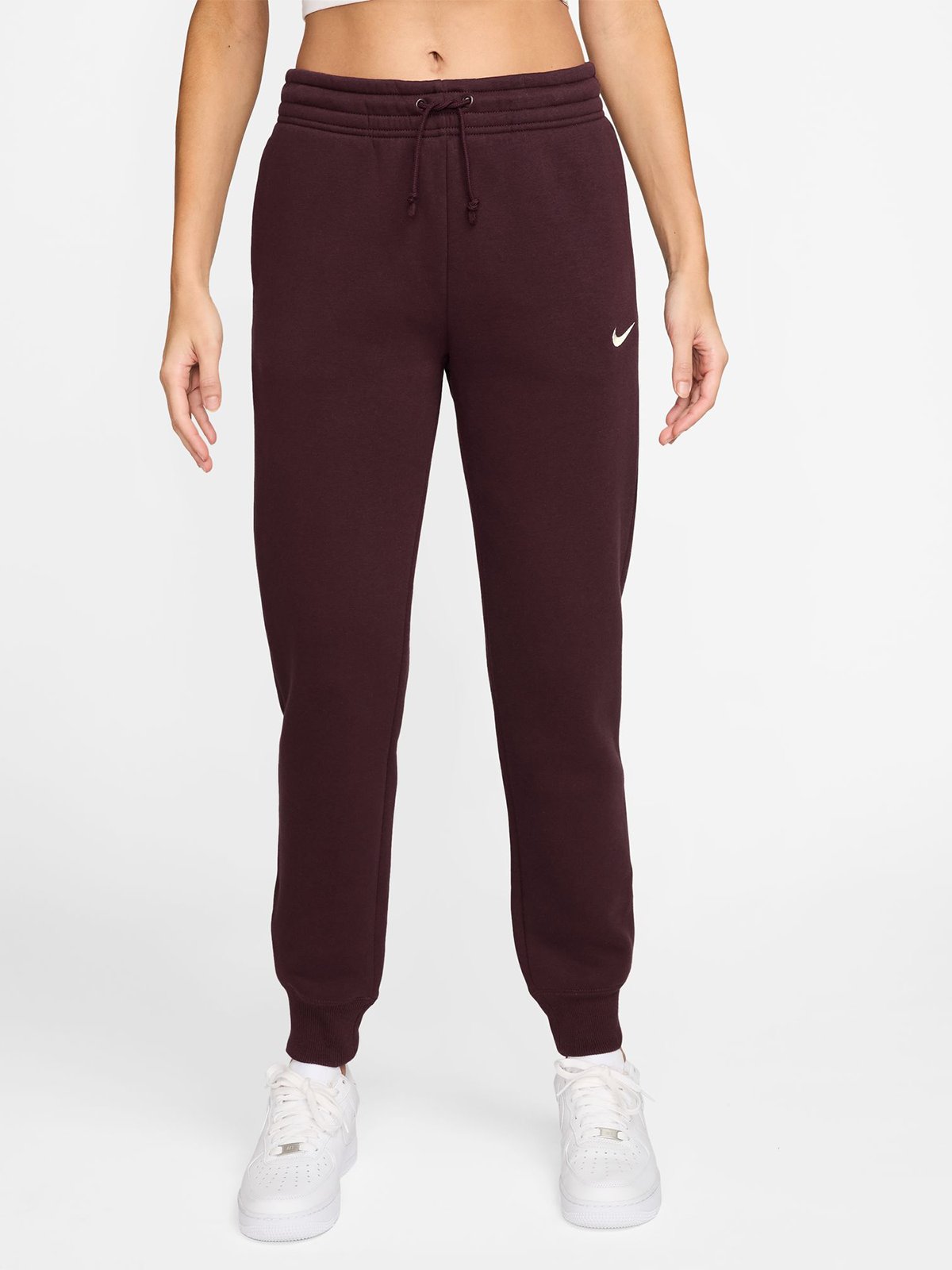 Nike Pheonix Fleece Standard Pant Burgunder