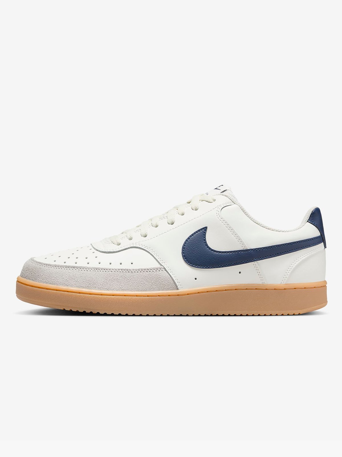 Nike Court Vision Low Sail/Gum Light Brown/Light Iron Ore/Midnight Navy