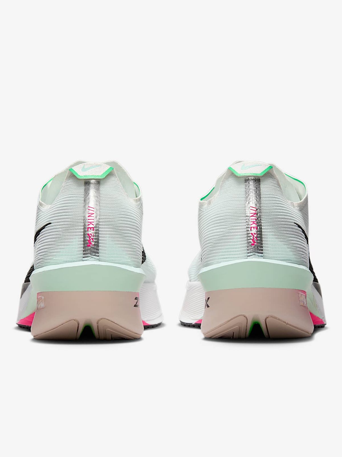 Nike ZoomX Vaporfly Next% 4 Hvit/Hyper Pink/Mint Foam/Svart
