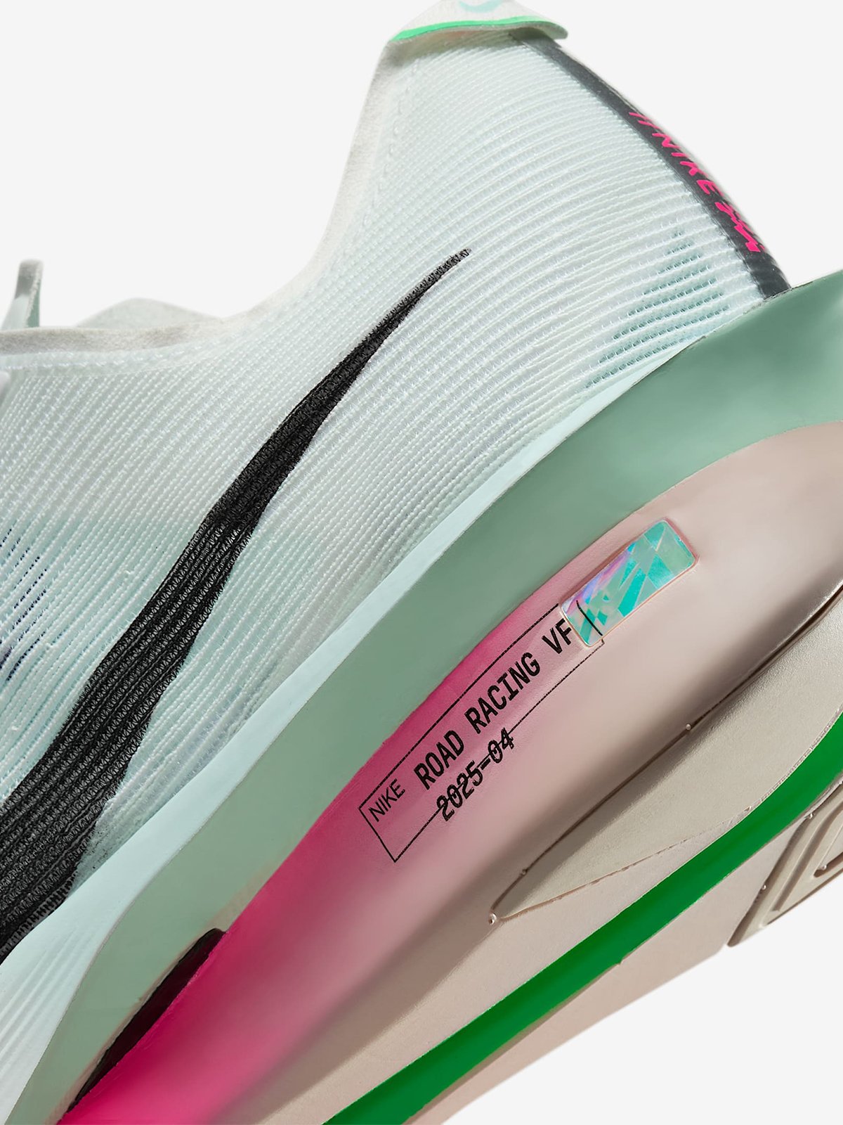 Nike ZoomX Vaporfly Next% 4 Hvit/Hyper Pink/Mint Foam/Svart
