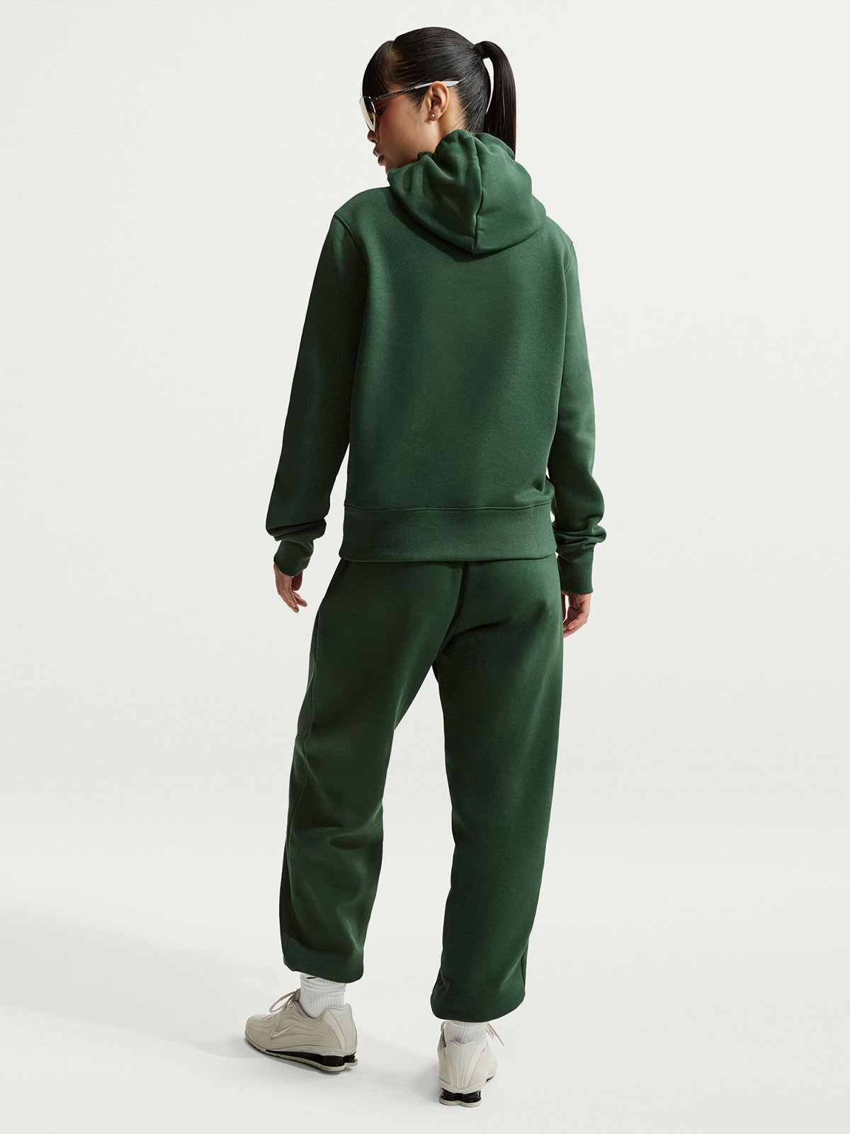 Nike Pheonix Fleece Standard Pullover Hoodie Fir / Sail