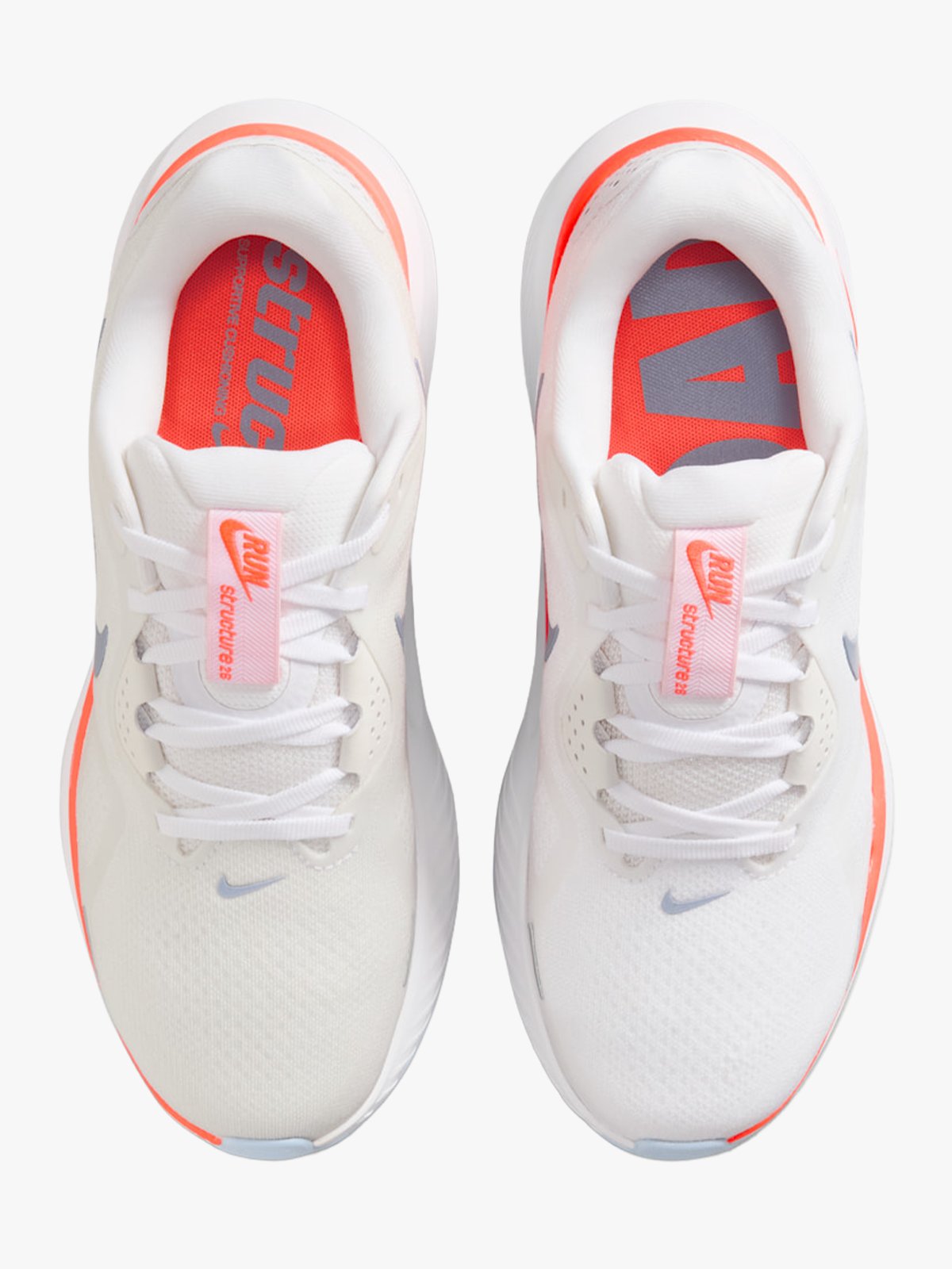 Nike Structure 26 White / Hot Lava / Hydrogen