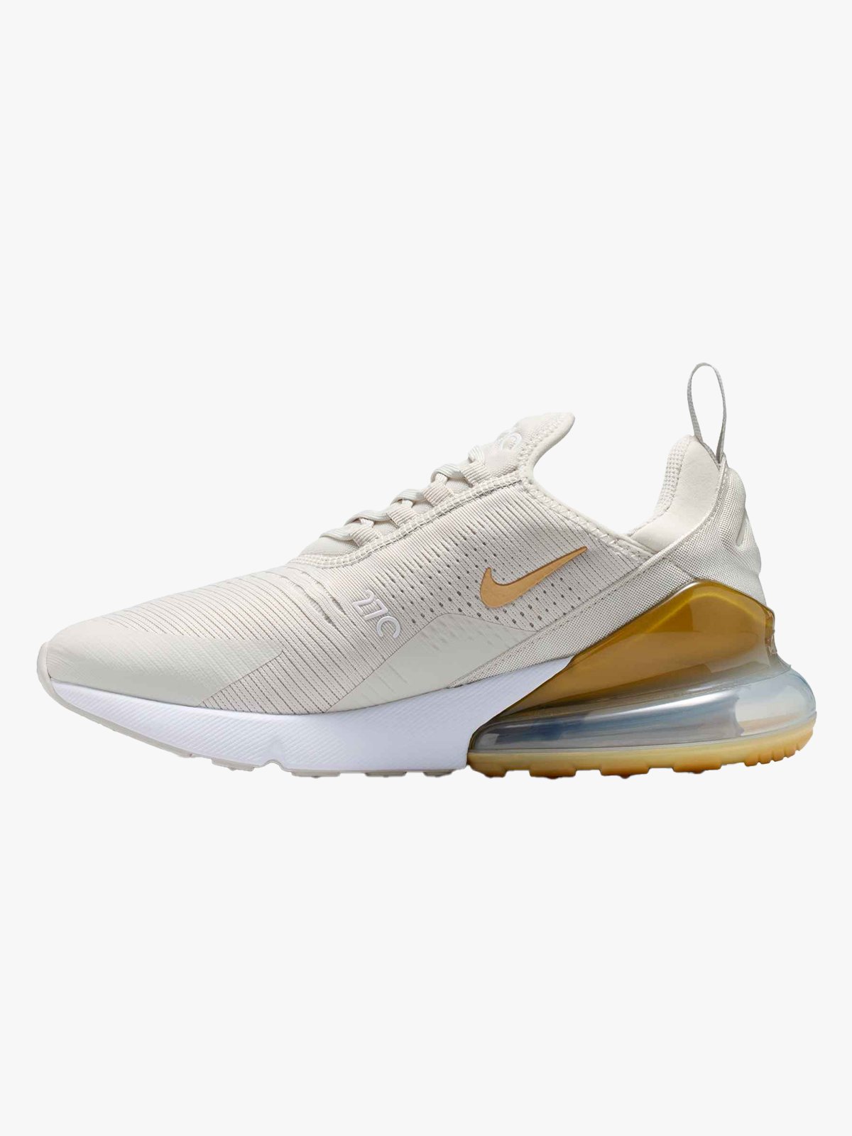 Nike Air Max 270 Light Bone / Metallic Gold / White