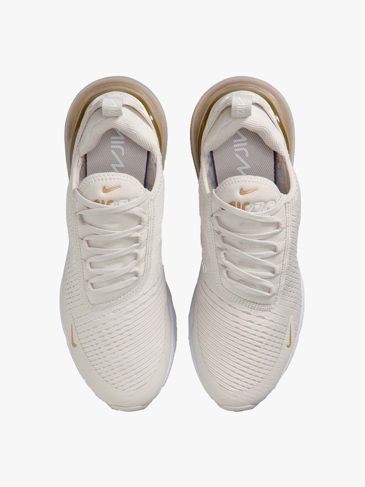 Nike Air Max 270 Light Bone / Metallic Gold / White