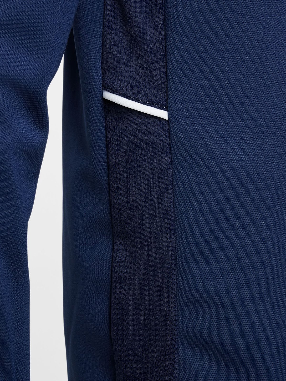 Nike Academy Dri-FIT Long-Sleeve 1/4-Zip Soccer Drill Midnight Navy / White