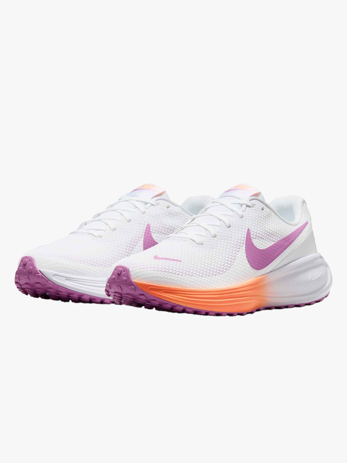 Nike Revolution 8 White / LT Magenta / Orange Pulse
