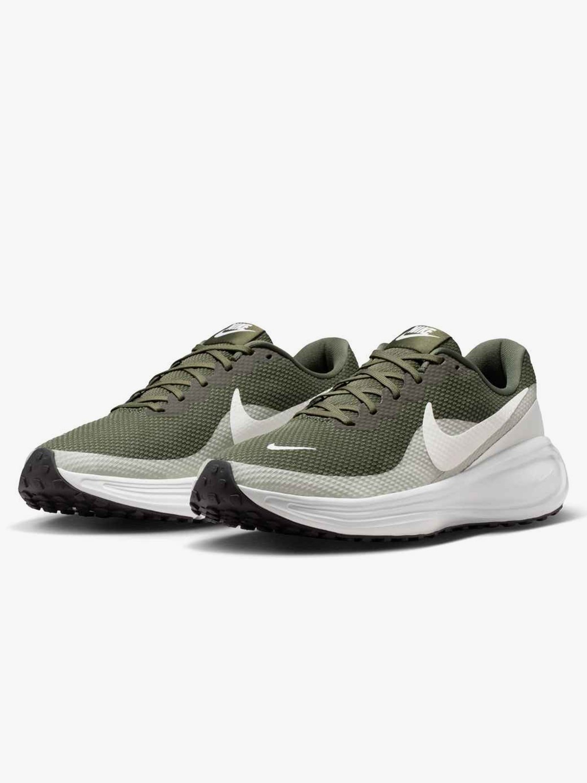 Nike Revolution 8 Cargo Khaki / Sail-Spruce Aura - Spruce Fog
