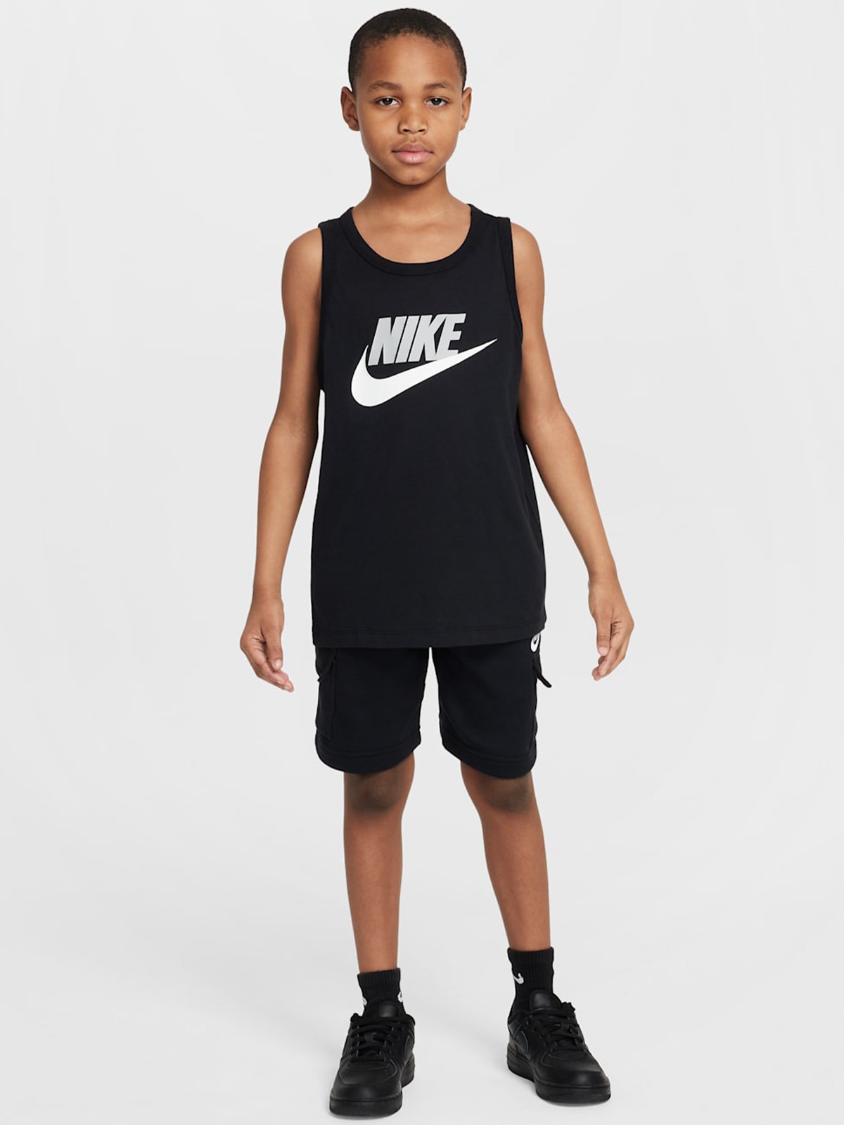 Nike Sportswear Tank Tee Svart / Light Smoke Grey