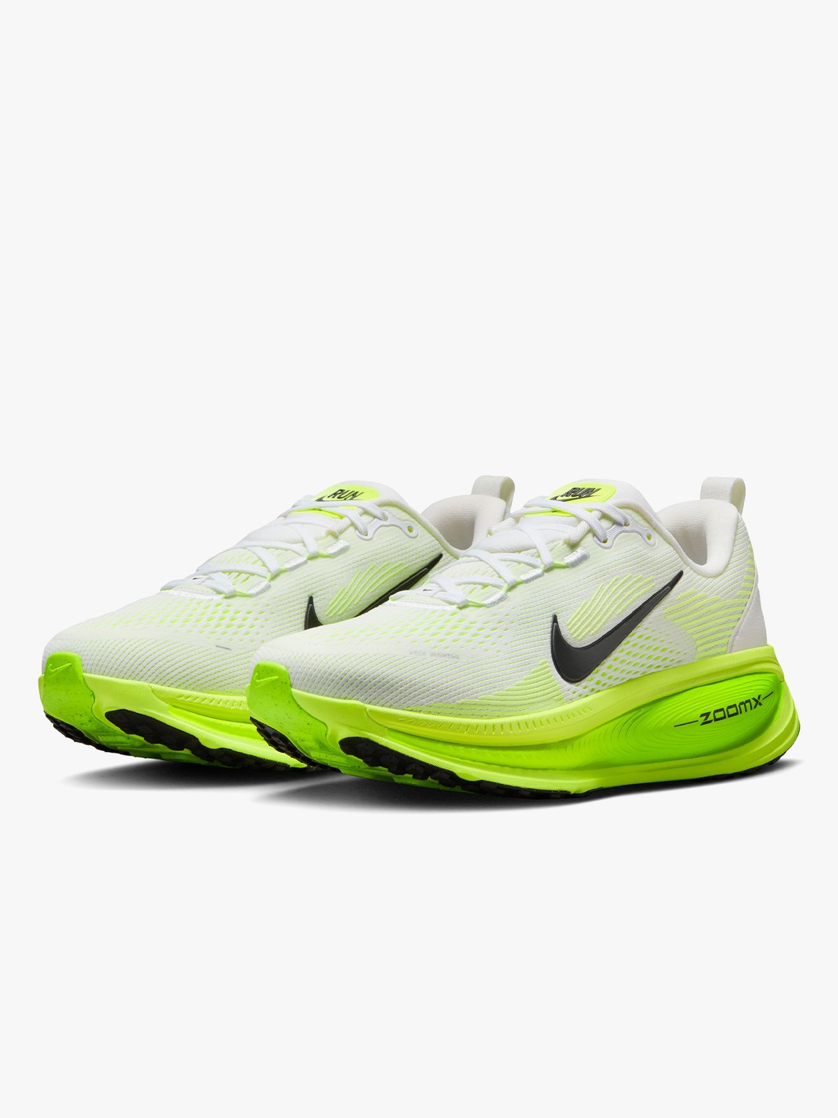 Nike Vomero 18 White / Black - electric green