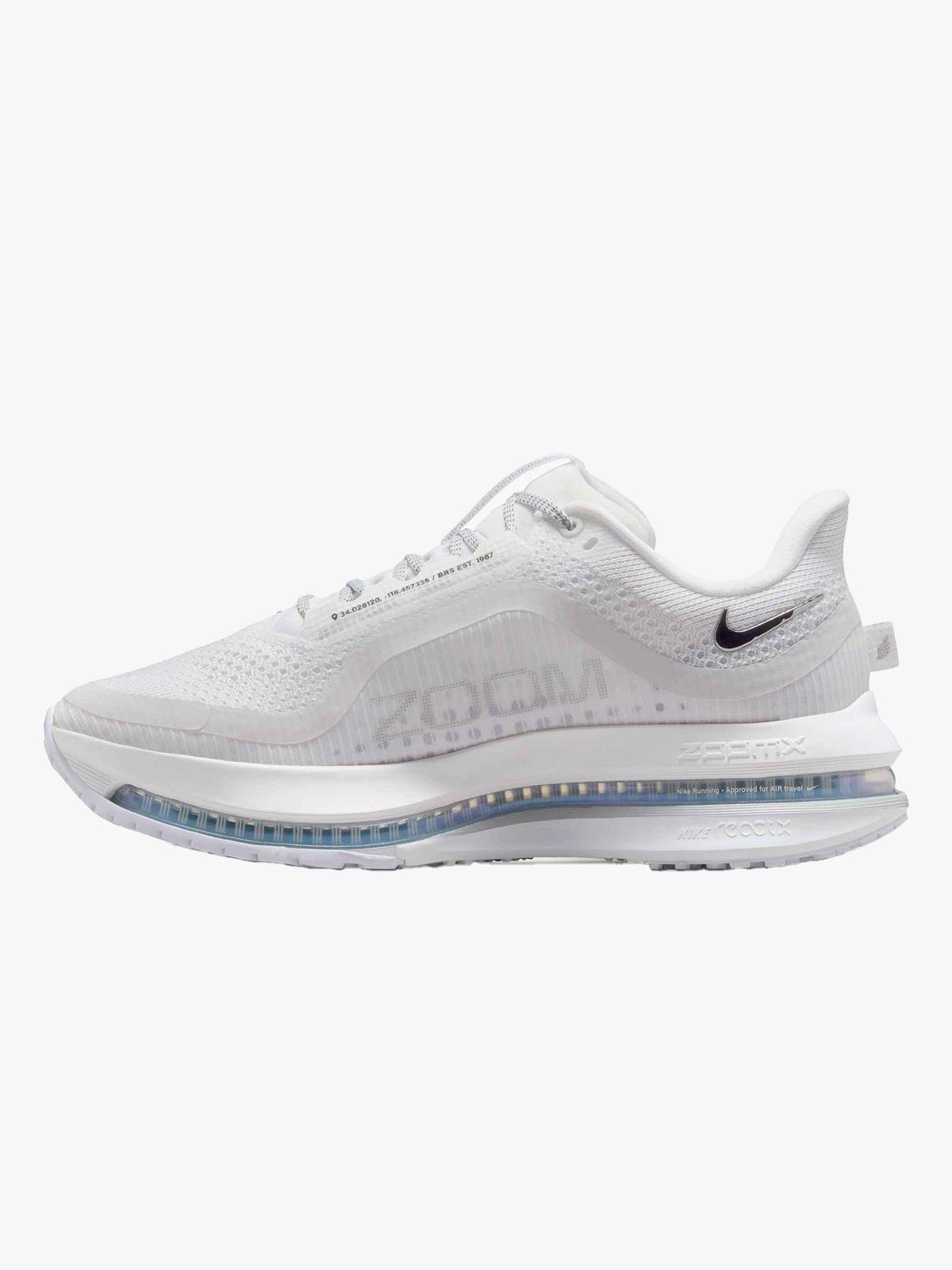 Nike Pegasus Premium White / Metallic Silver