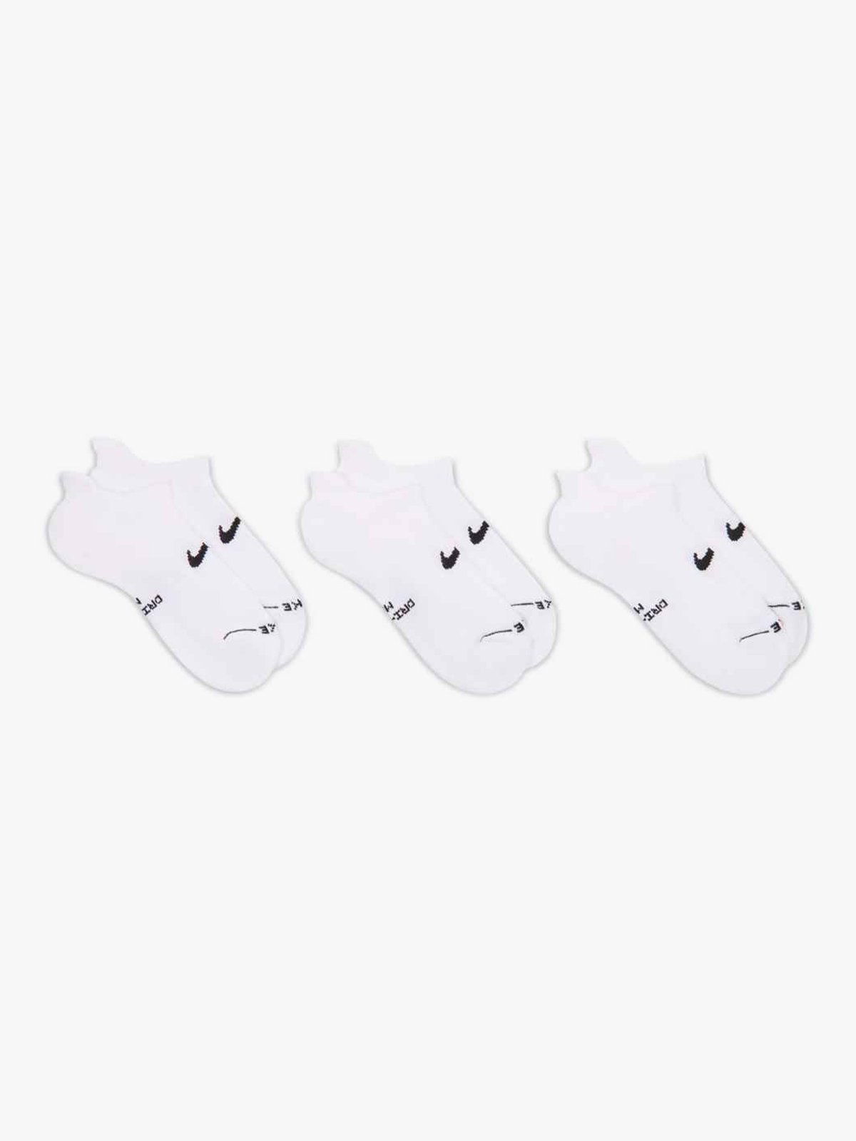 Nike Everyday Elevated No-Show Socks 3-Pack Multi-Color