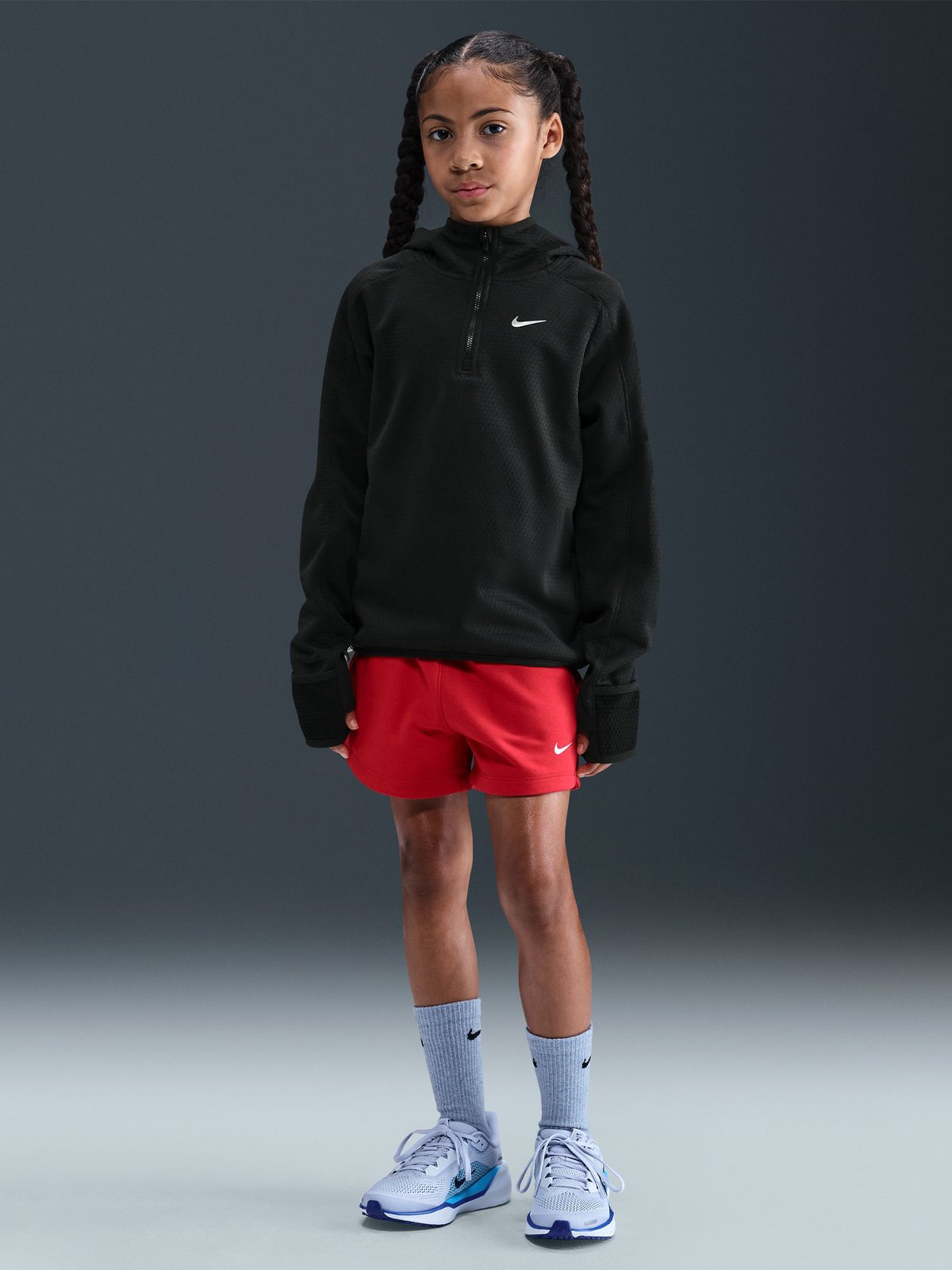 Nike Long sleeve BLACK/BLACK/REFLECTIVE SILV