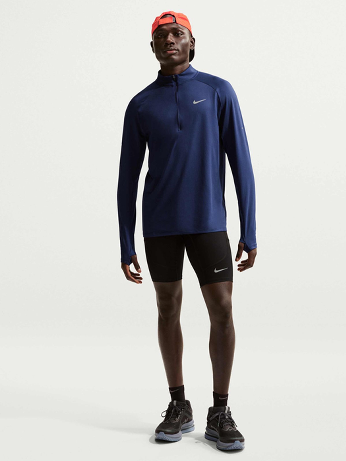 Nike Dri-Fit Stride Half-Zip Midlayer Midnight Navy