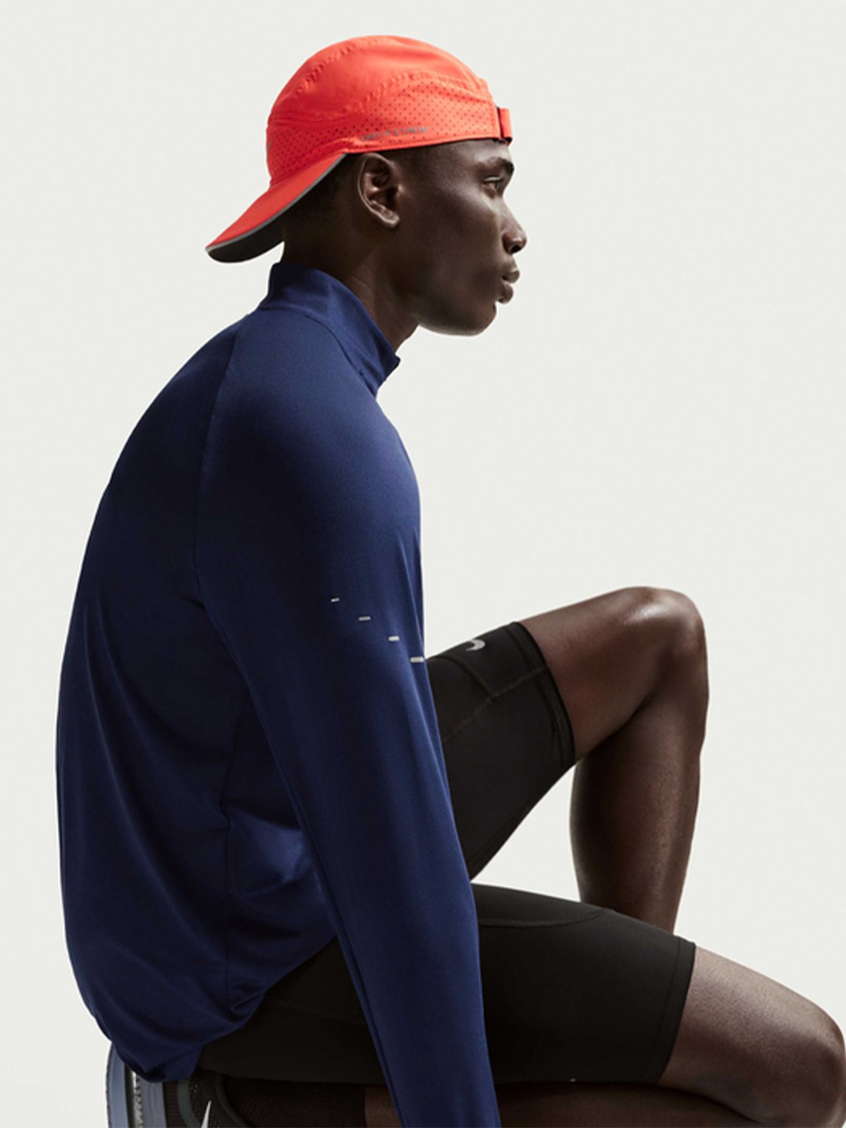 Nike Dri-Fit Stride Half-Zip Midlayer Midnight Navy