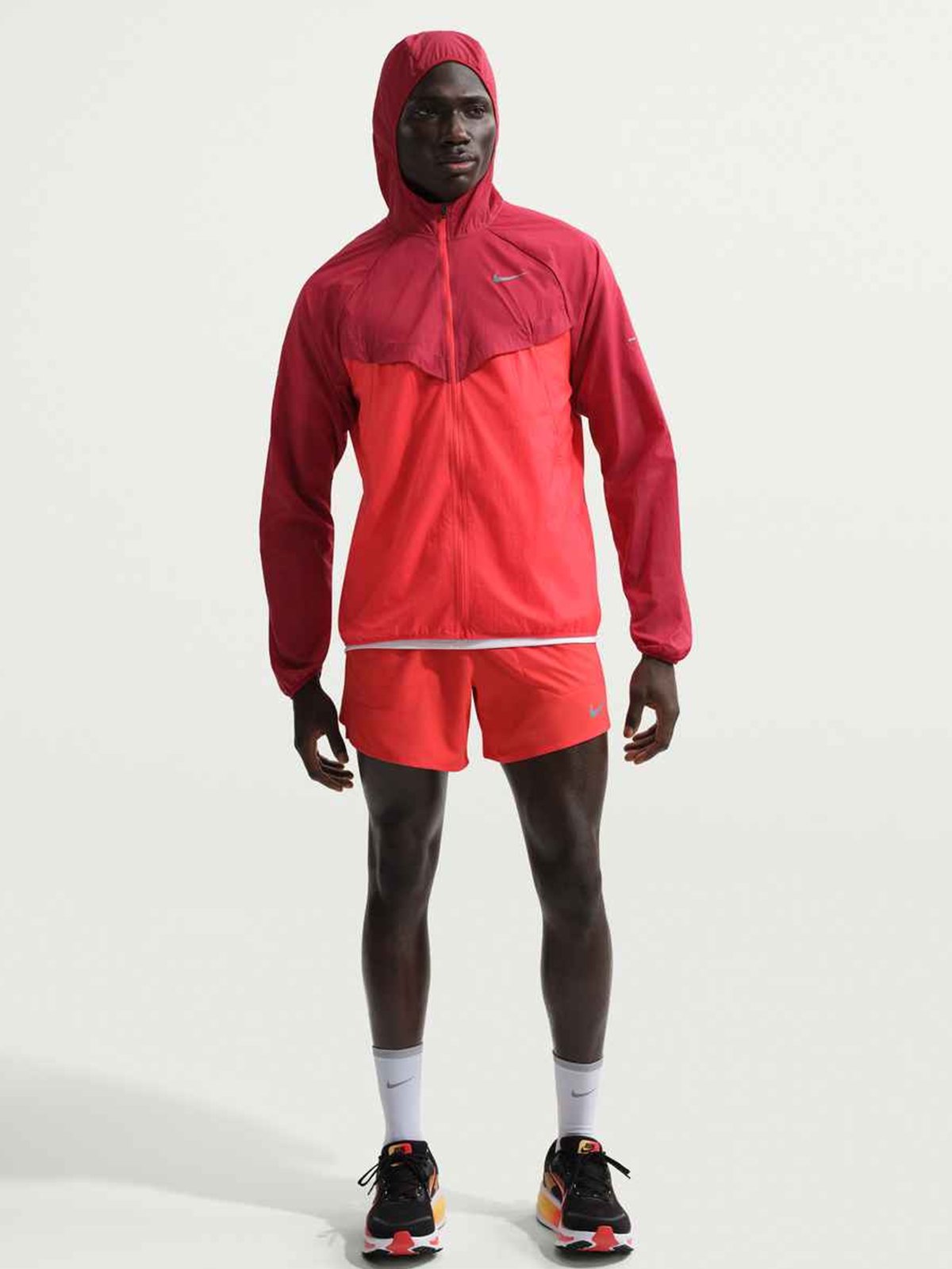 Nike UV Repel Stride Jacket Team Crimson / LT Crimson / Reflective