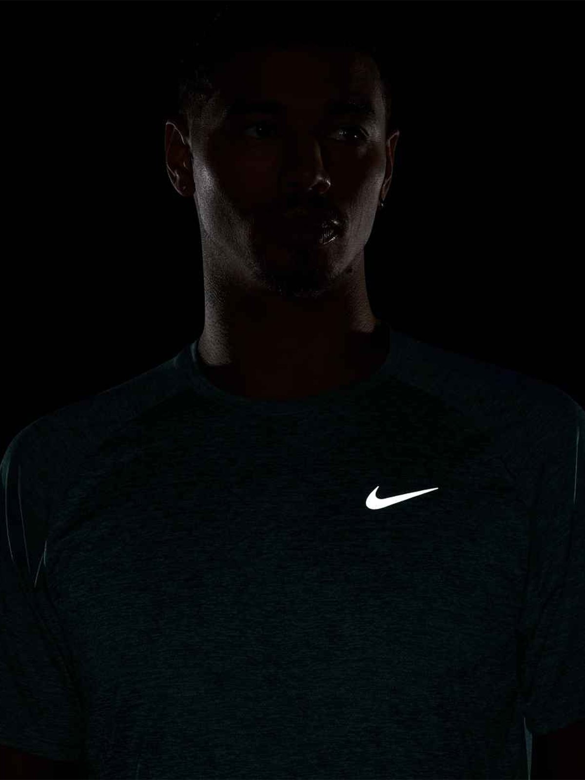 Nike Dri-Fit Advanced Stride Short Sleeve Top Mineral Slate / Reflective Silver