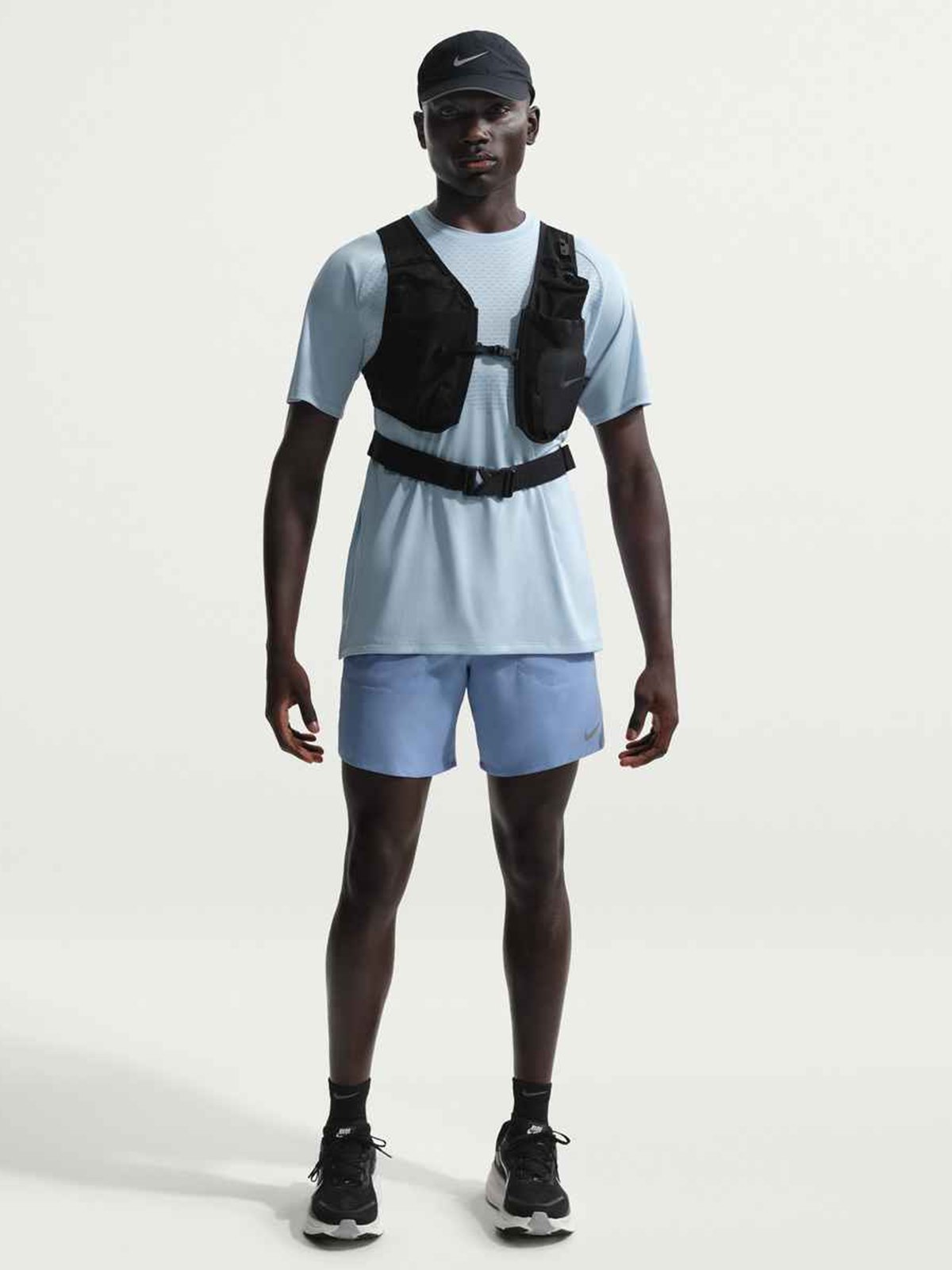 Nike Dri-Fit Advanced Stride Short Sleeve Top Armory Blue / Reflective Silver