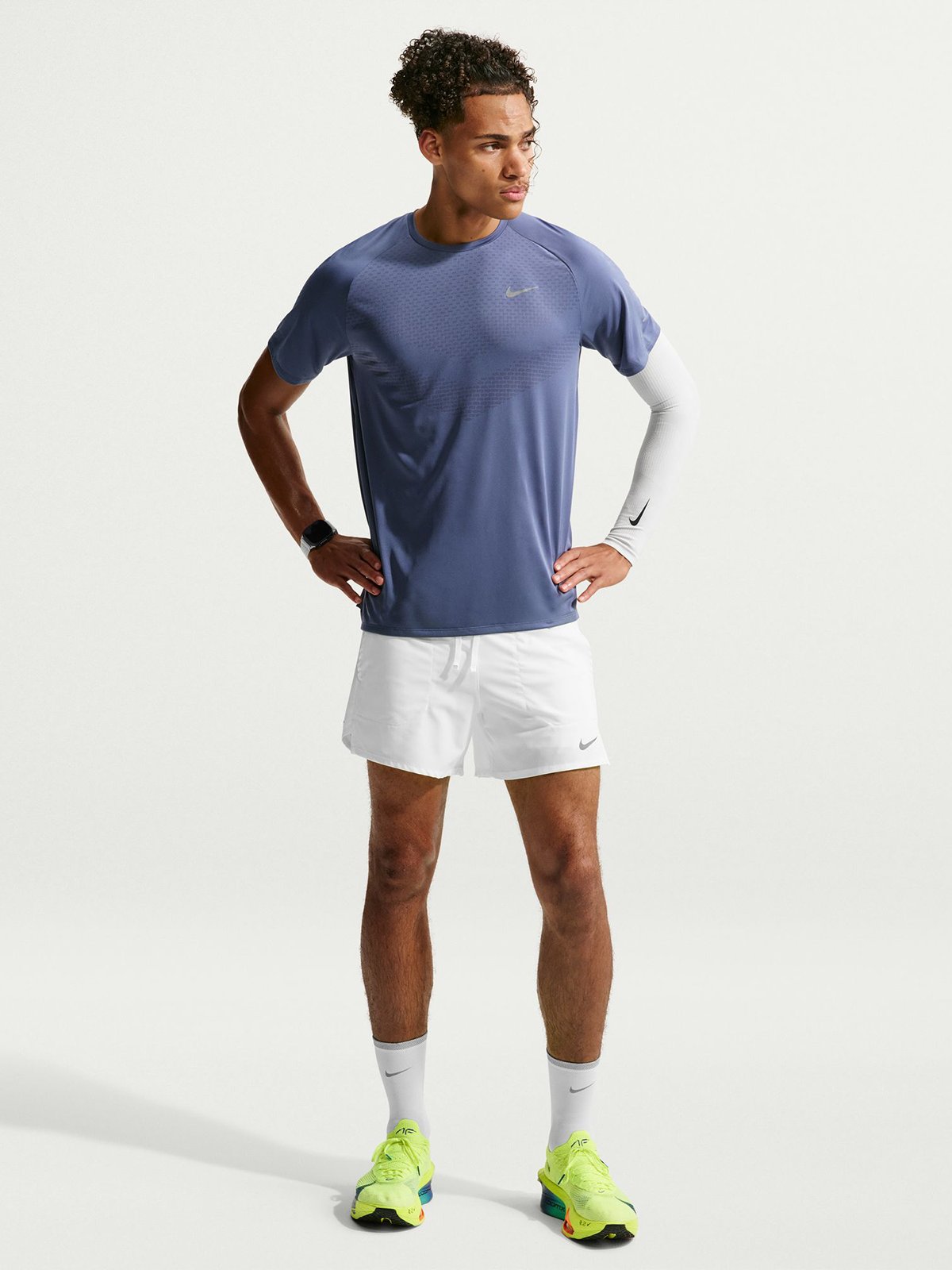 Nike Dri-Fit Advanced Stride Short Sleeve Top Blå