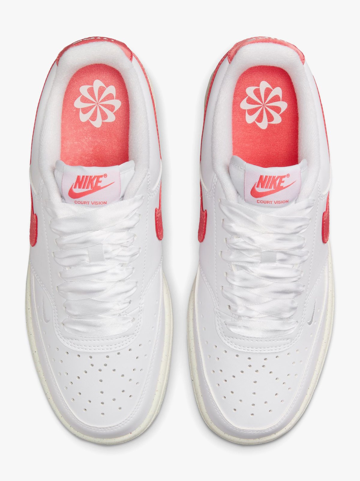 Nike Court Vision Low Next Nature White / Magic Ember