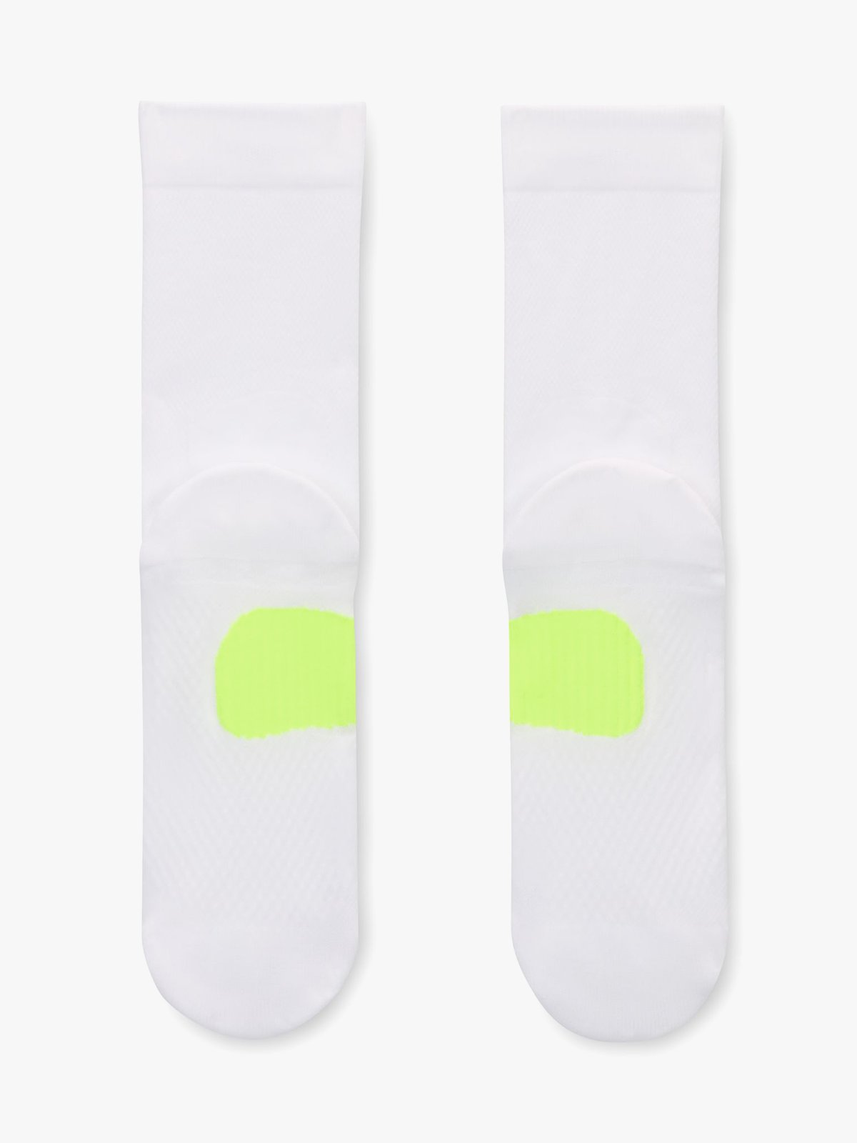 Nike Fast Midweight Crew 1 Pair 168 White / Volt / Black