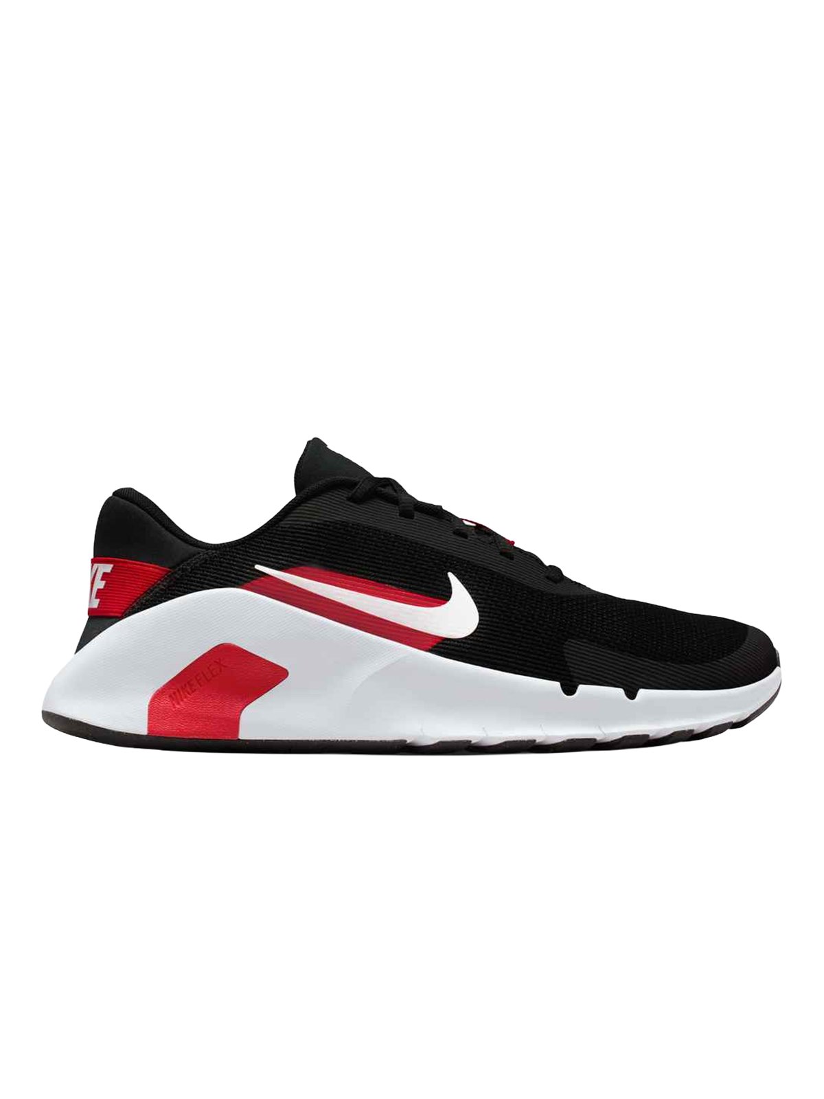 Nike Flex Train Black / White-University Red