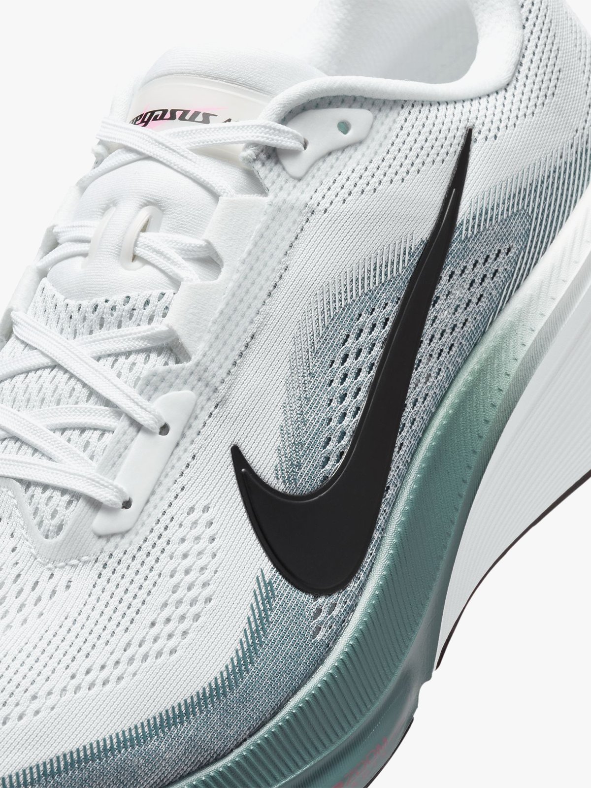 Nike Pegasus 42 White / Black / Mineral Slate / Hyper Pink