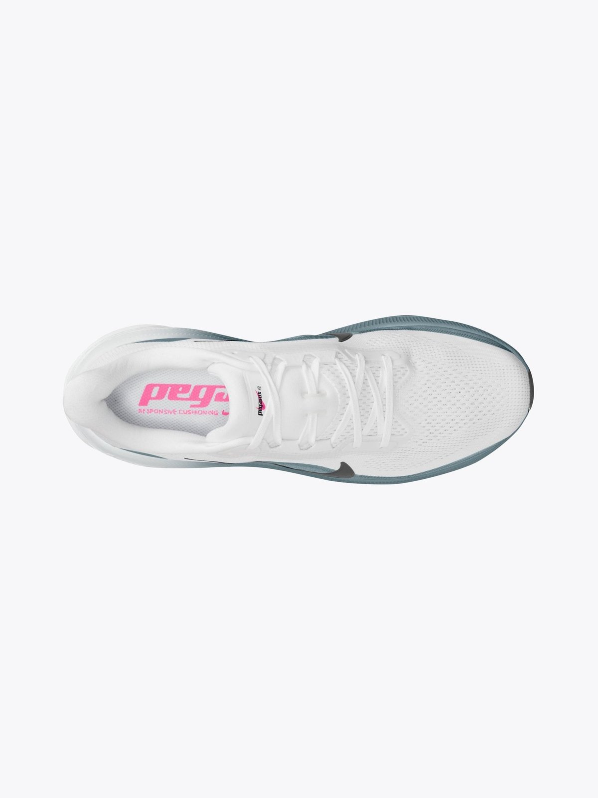 Nike Pegasus 42 White / Black / Mineral Slate / Hyper Pink