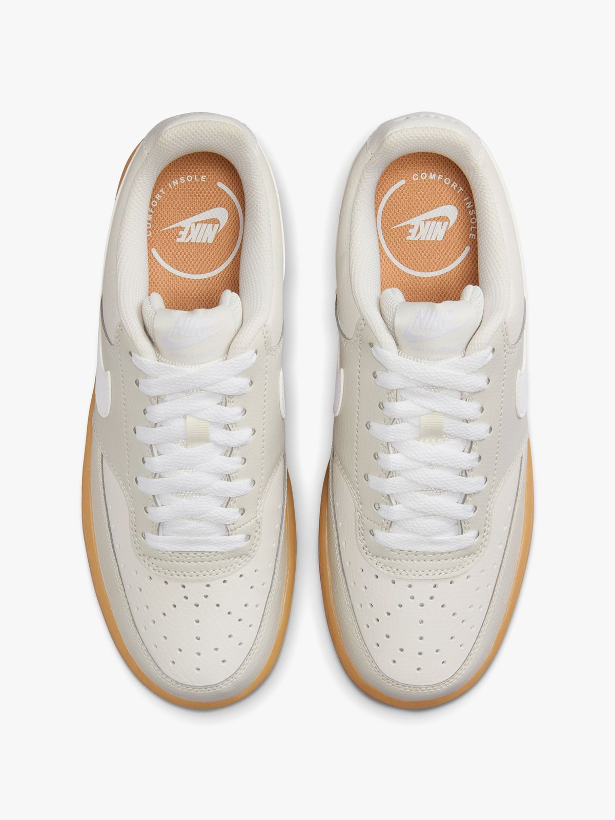 Nike Court Vision Low Light Bone / White / Phantom / Gum Yellow