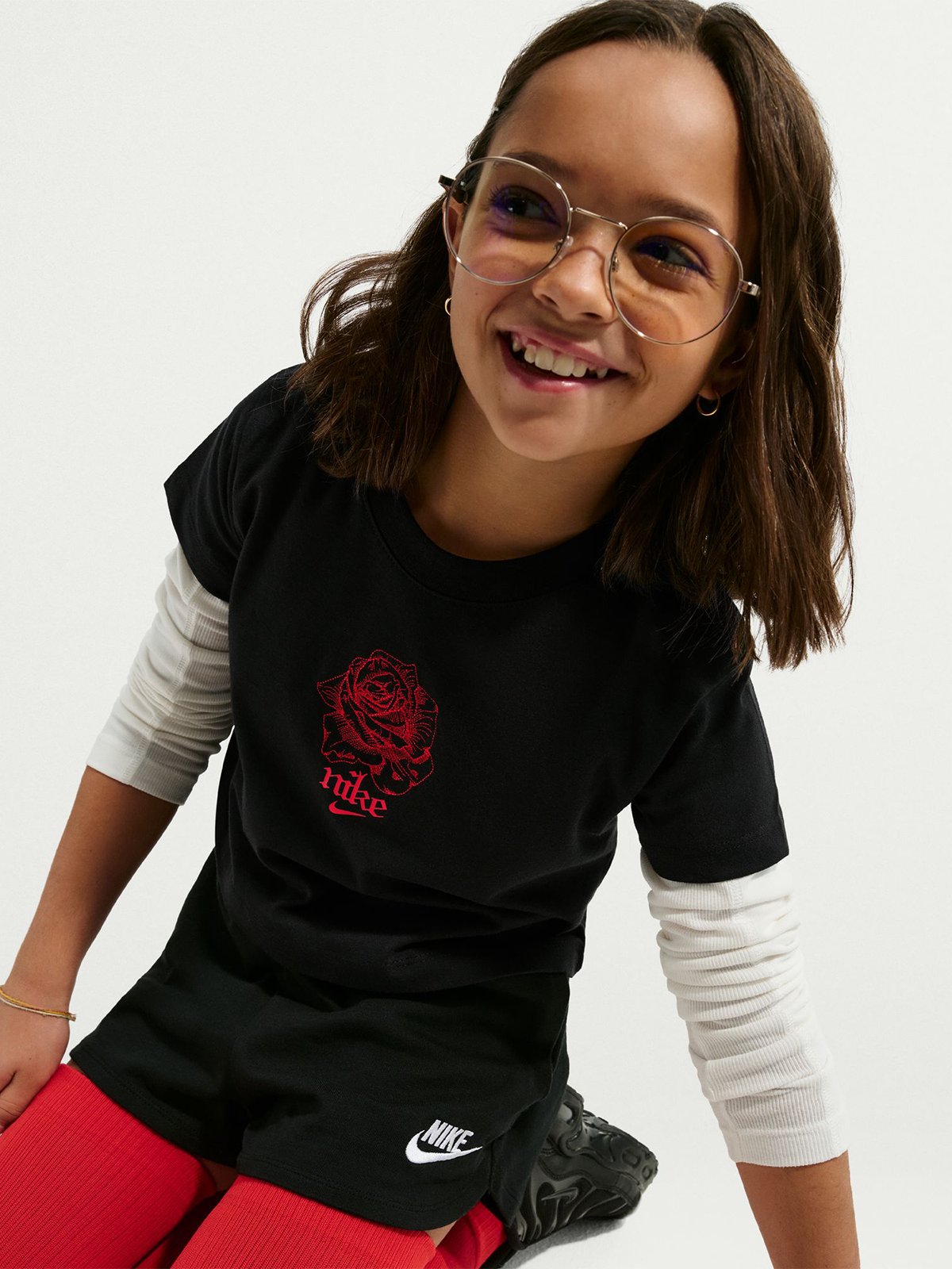 Nike Sportswear Shorts Black / White