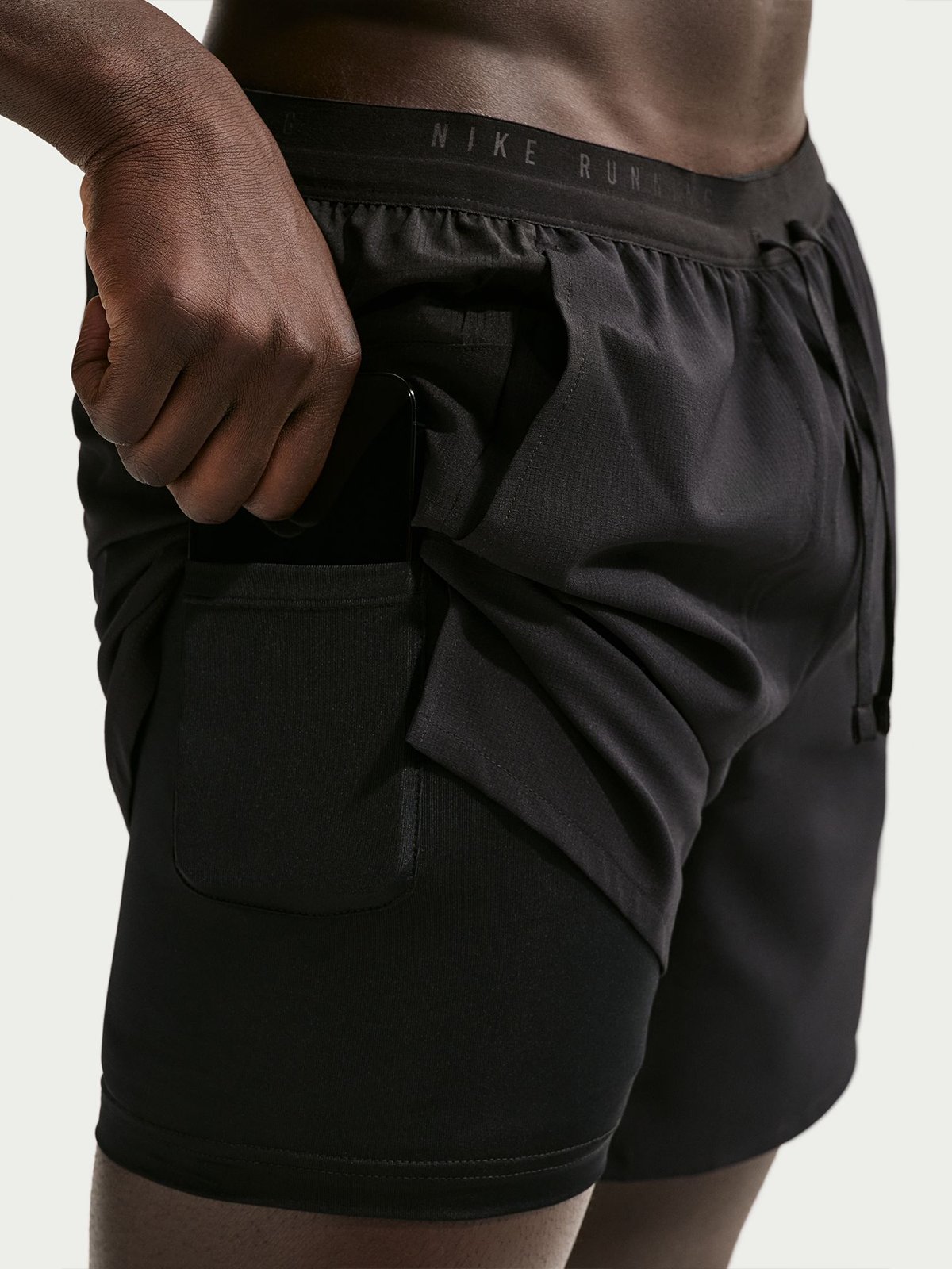 Nike Dri-Fit Stride 2in1 7" Shorts Sort