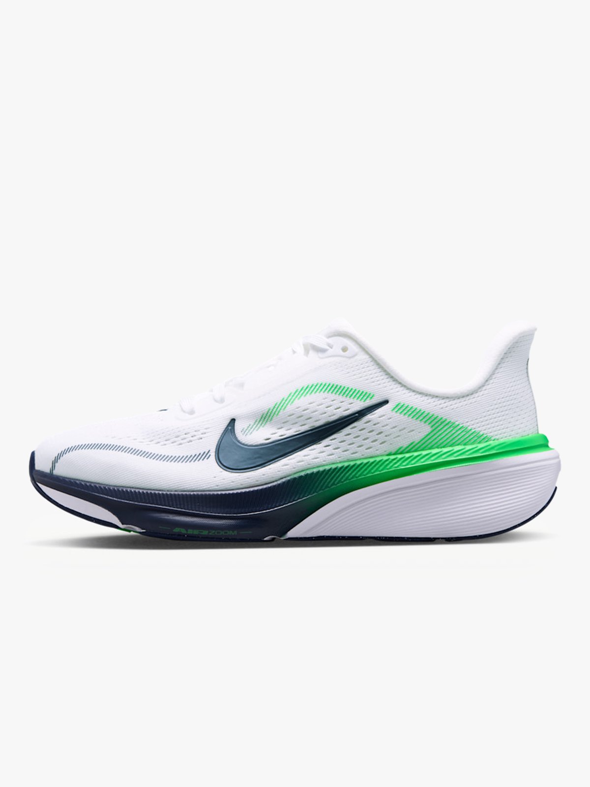 Nike Pegasus 42 Hvit / Green Spark / Midnight Navy