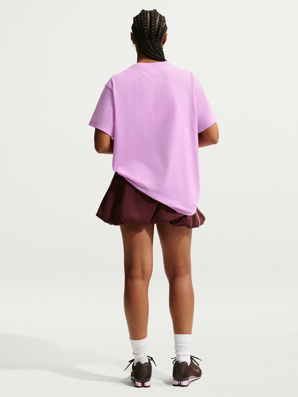 Nike Sportswear Classic Short Sleeve Tee LT Magenta