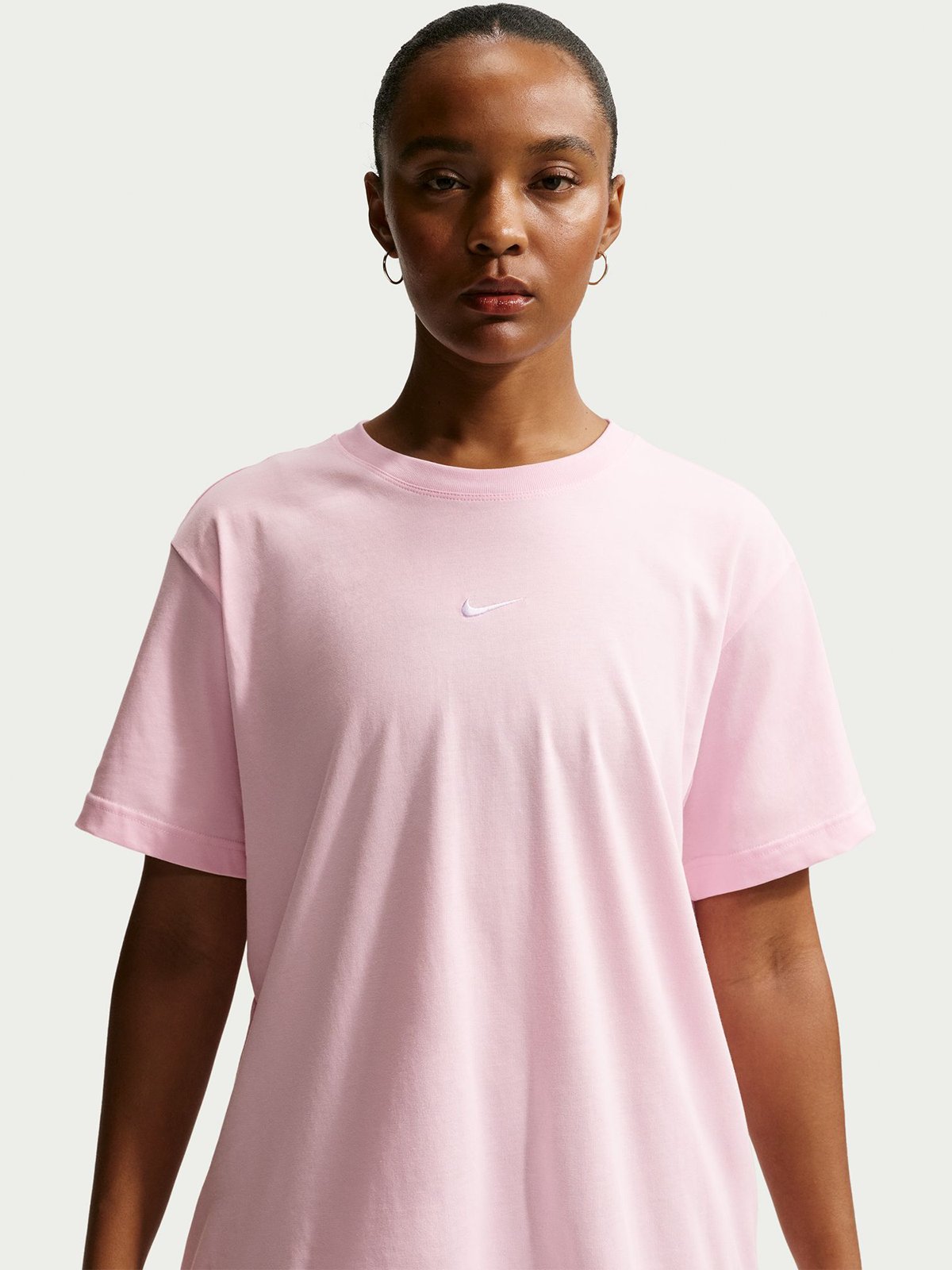 Nike Sportswear Classic Short Sleeve Tee Pink Foam