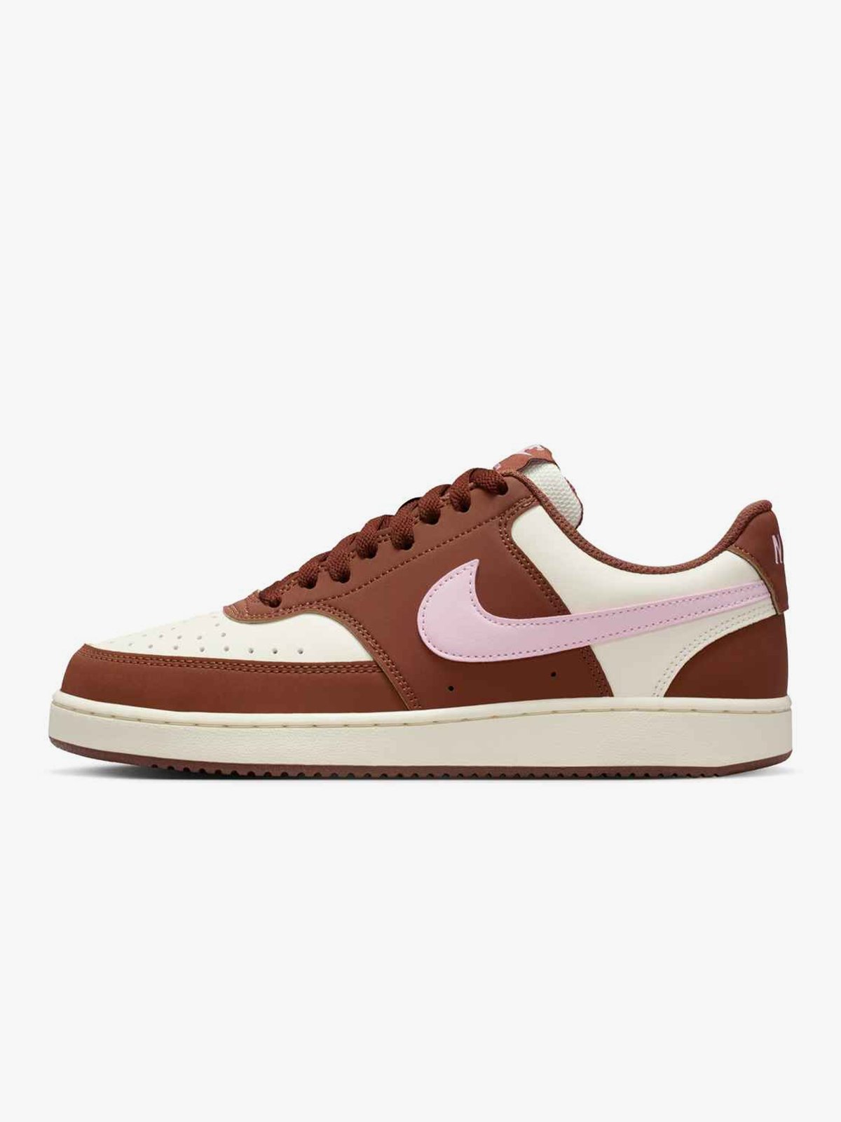 Nike Court Vision Low Soft Pearl / Pink Foam-Fauna Brown