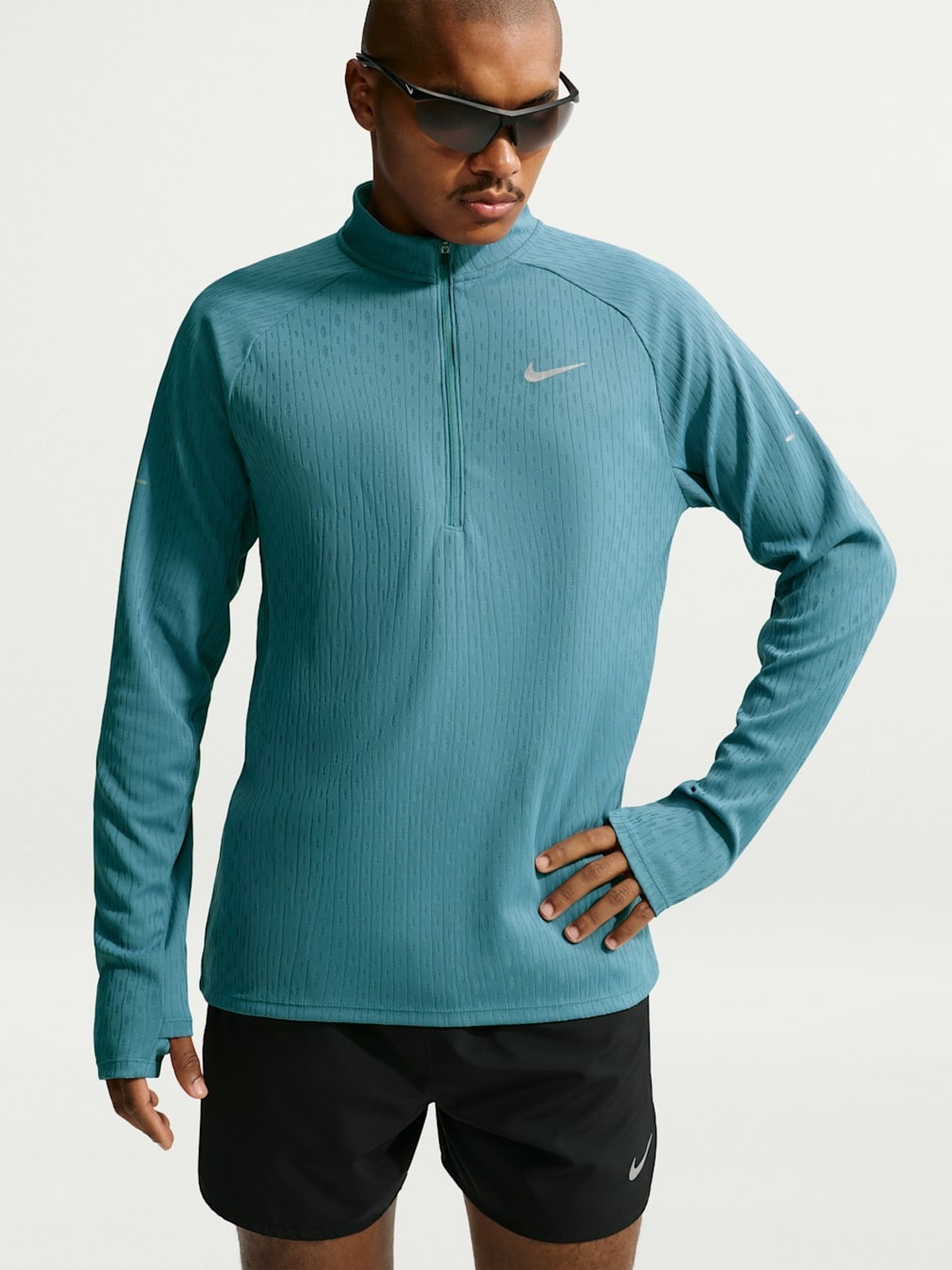 Nike Stride Aero-Fit 1/2-Zip Running Top Blå