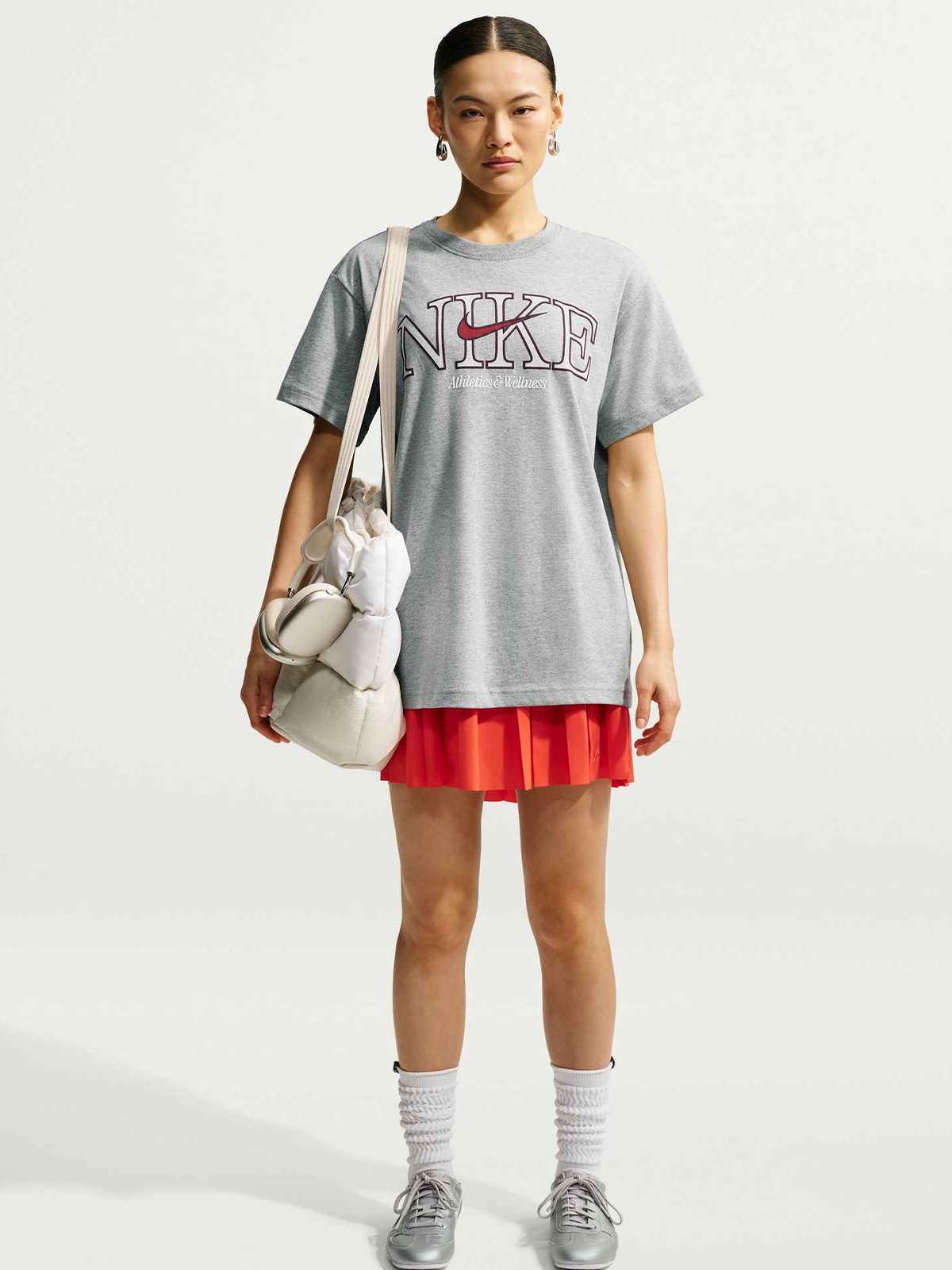 Nike Sportswear Classic Oversized T-Shirt Grey Heather