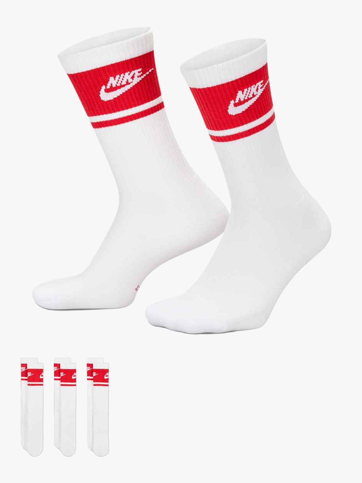 Nike Everyday Elevated Crew Socks 3-Pack Multi-Color