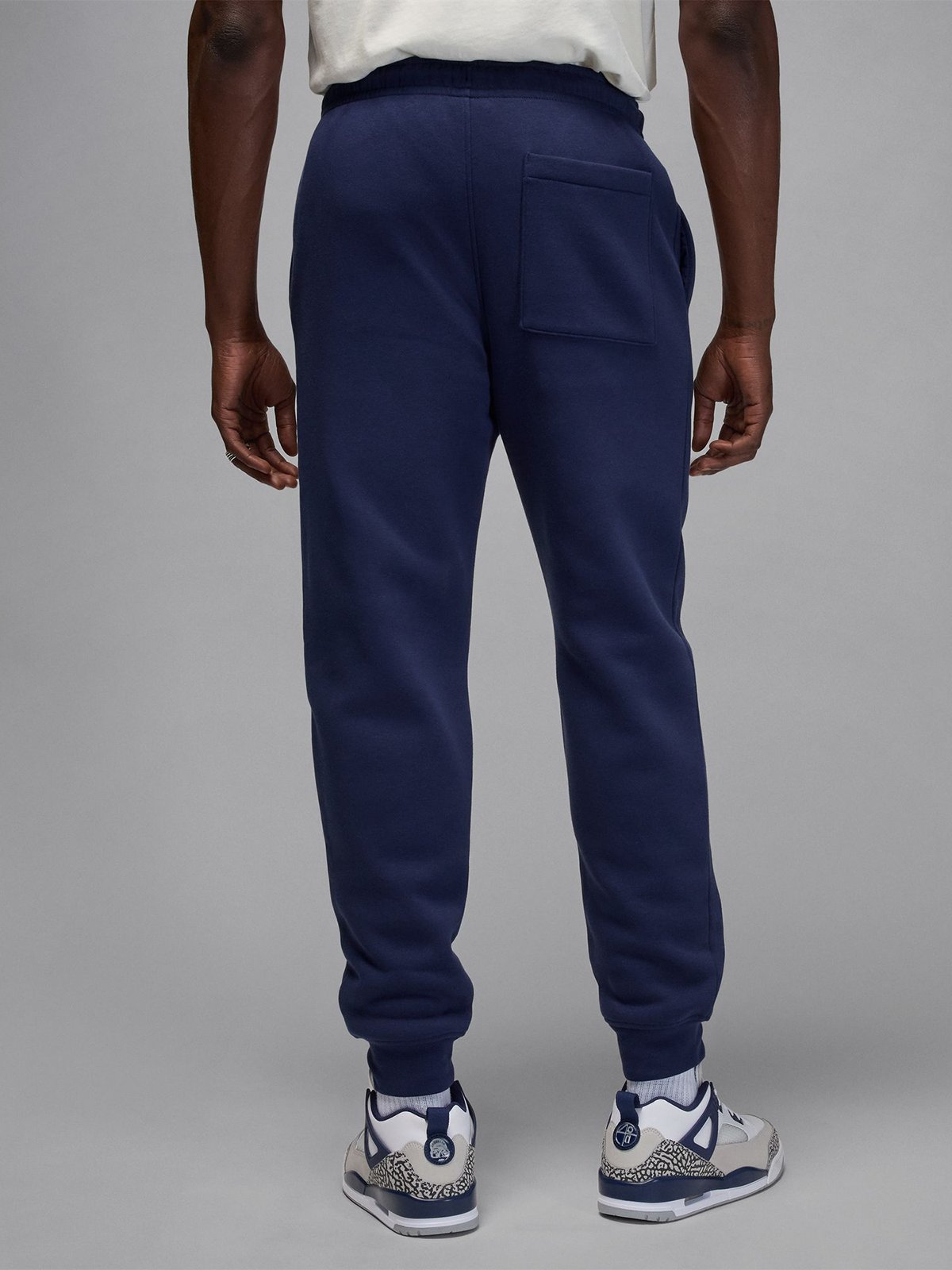 Nike Jordan Jumpmann Fleece Pants Midnight Navy / White