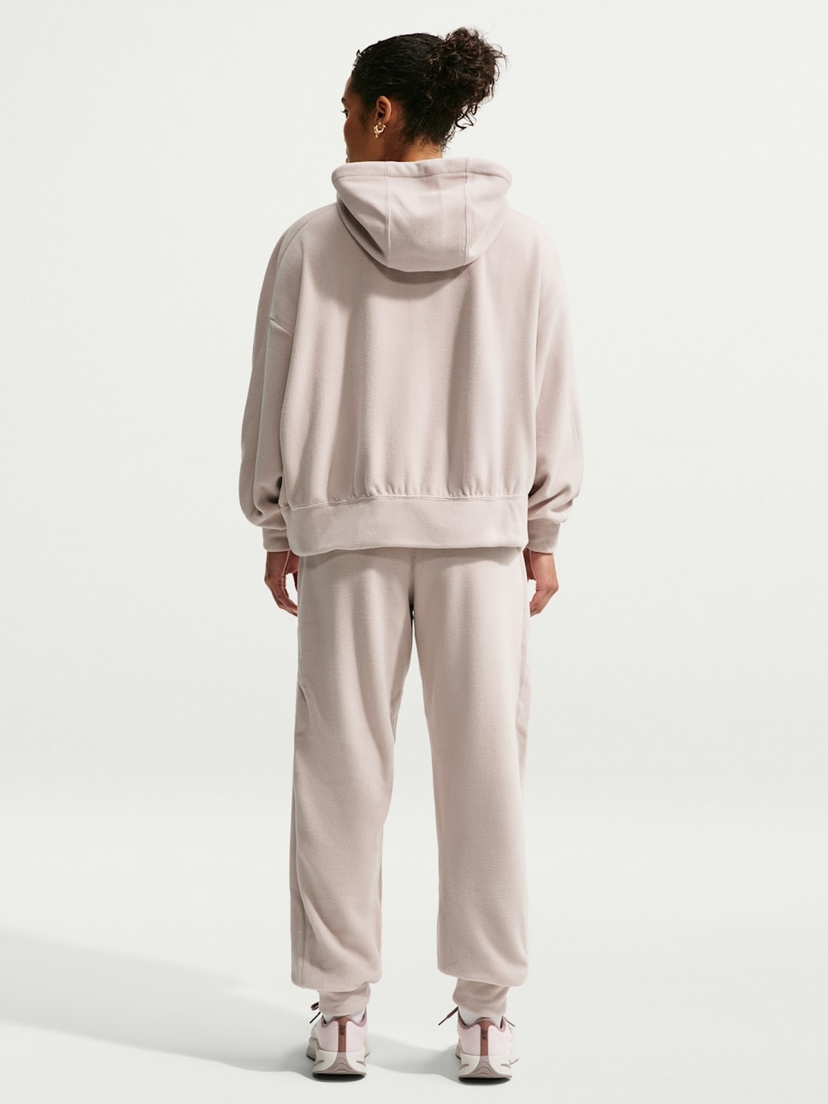 Nike One Therma-Fit Polar Fleece Pullover Beige