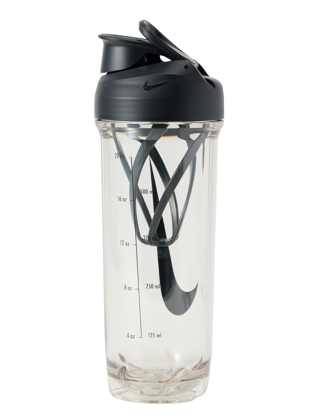 Nike TR Hypercharge Shaker Bottle 709ml Clear / Black