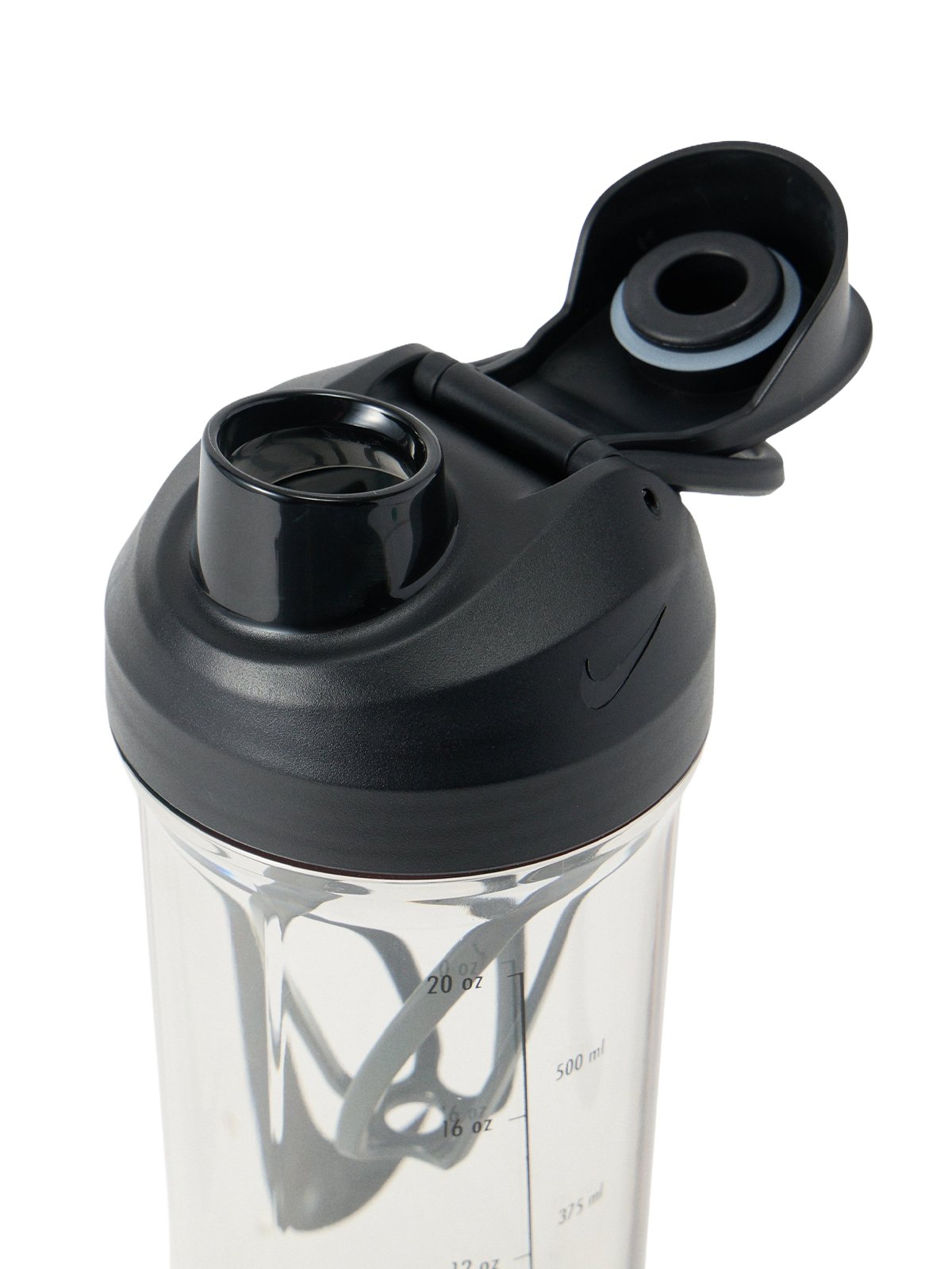 Nike TR Hypercharge Shaker Bottle 709ml Clear / Black