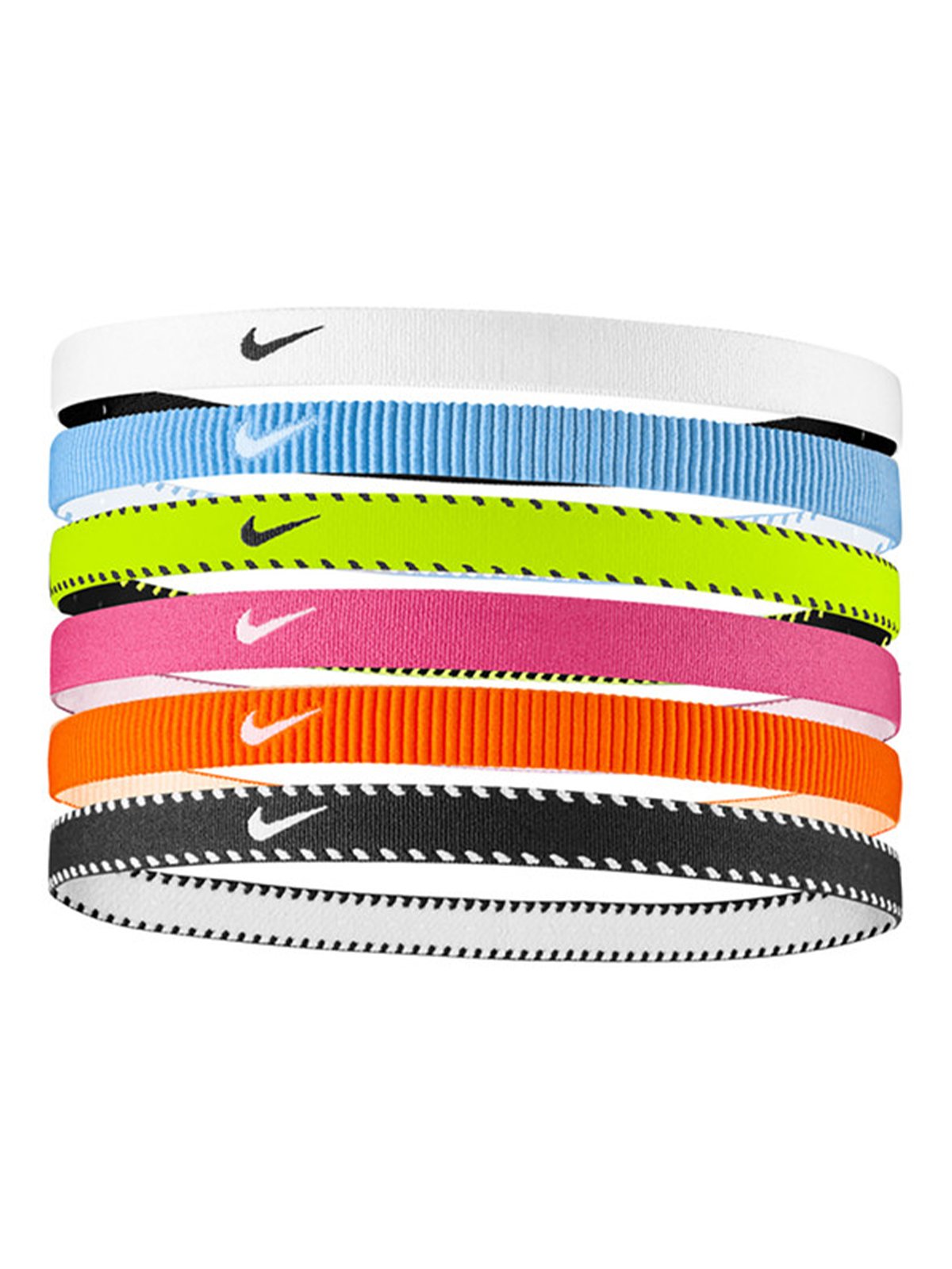 Nike Flex Classic Headbands 6pk Multi