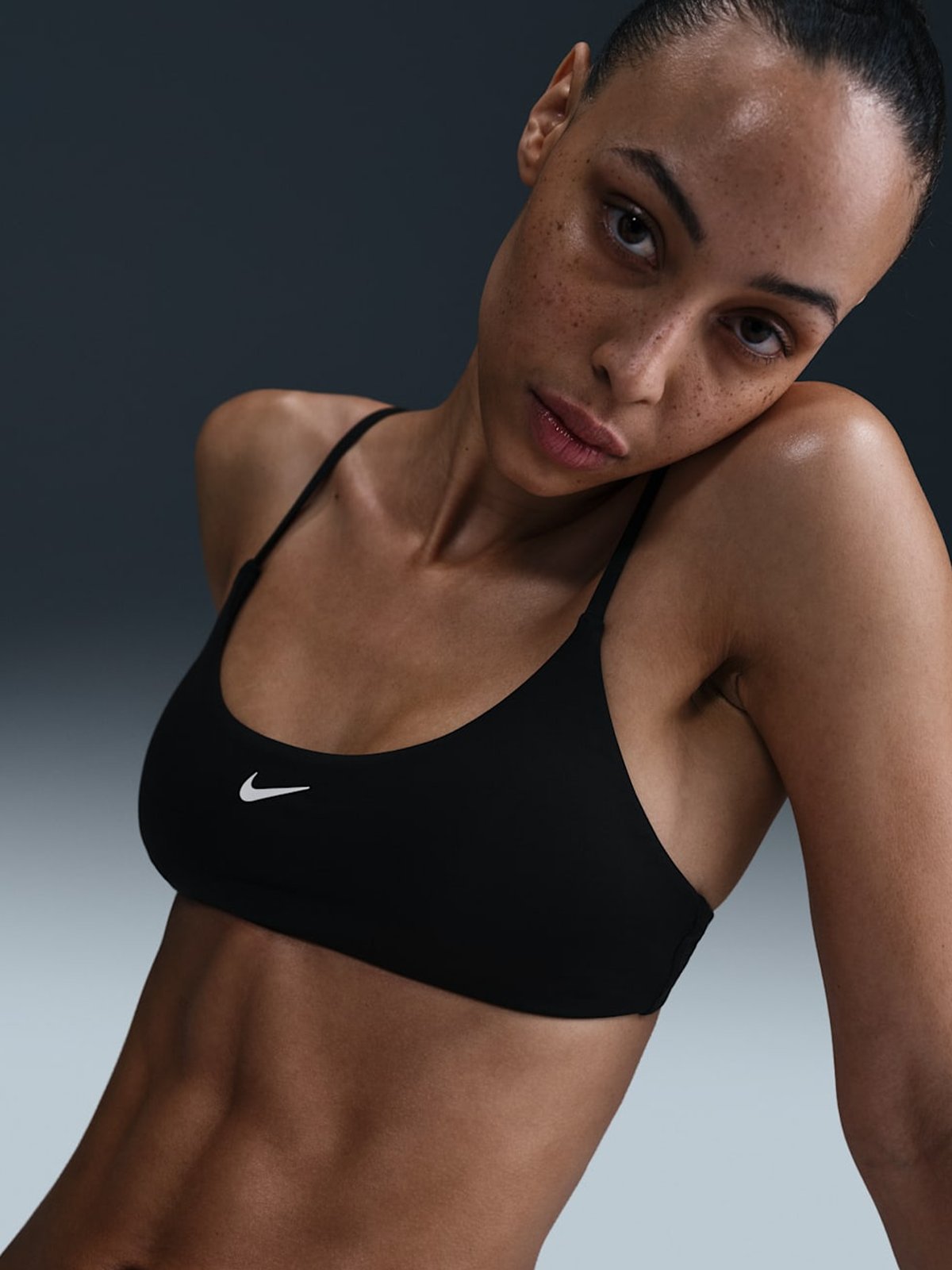 Nike Swim Bralette Bikini Top Black