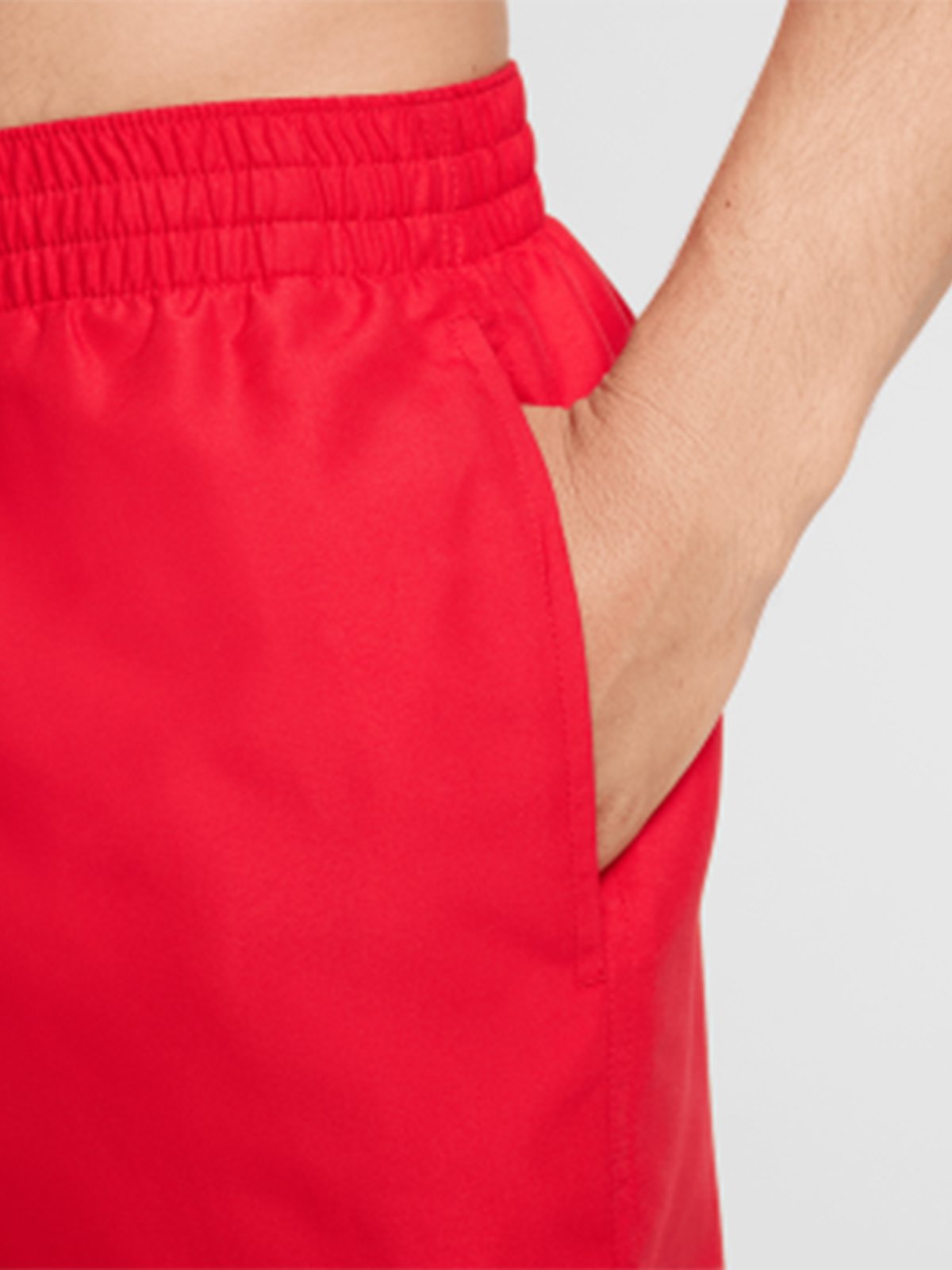 Nike Swim Breaker Essential 5" Volley Shorts University Red/White