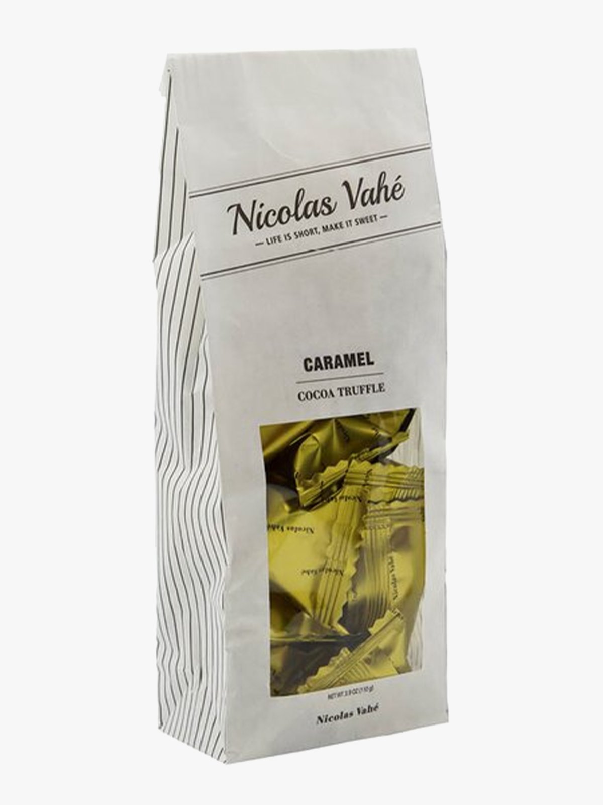 Nicolas Vahé Cocoa truffle, Caramel, 110 g Flerfarget