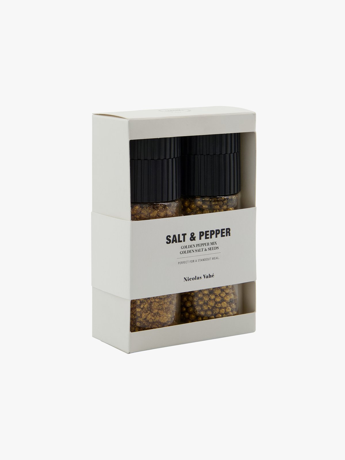 Nicolas Vahé Gift box, Golden pepper mix & golden salt & seeds, 86 g / 73 g Flerfarget
