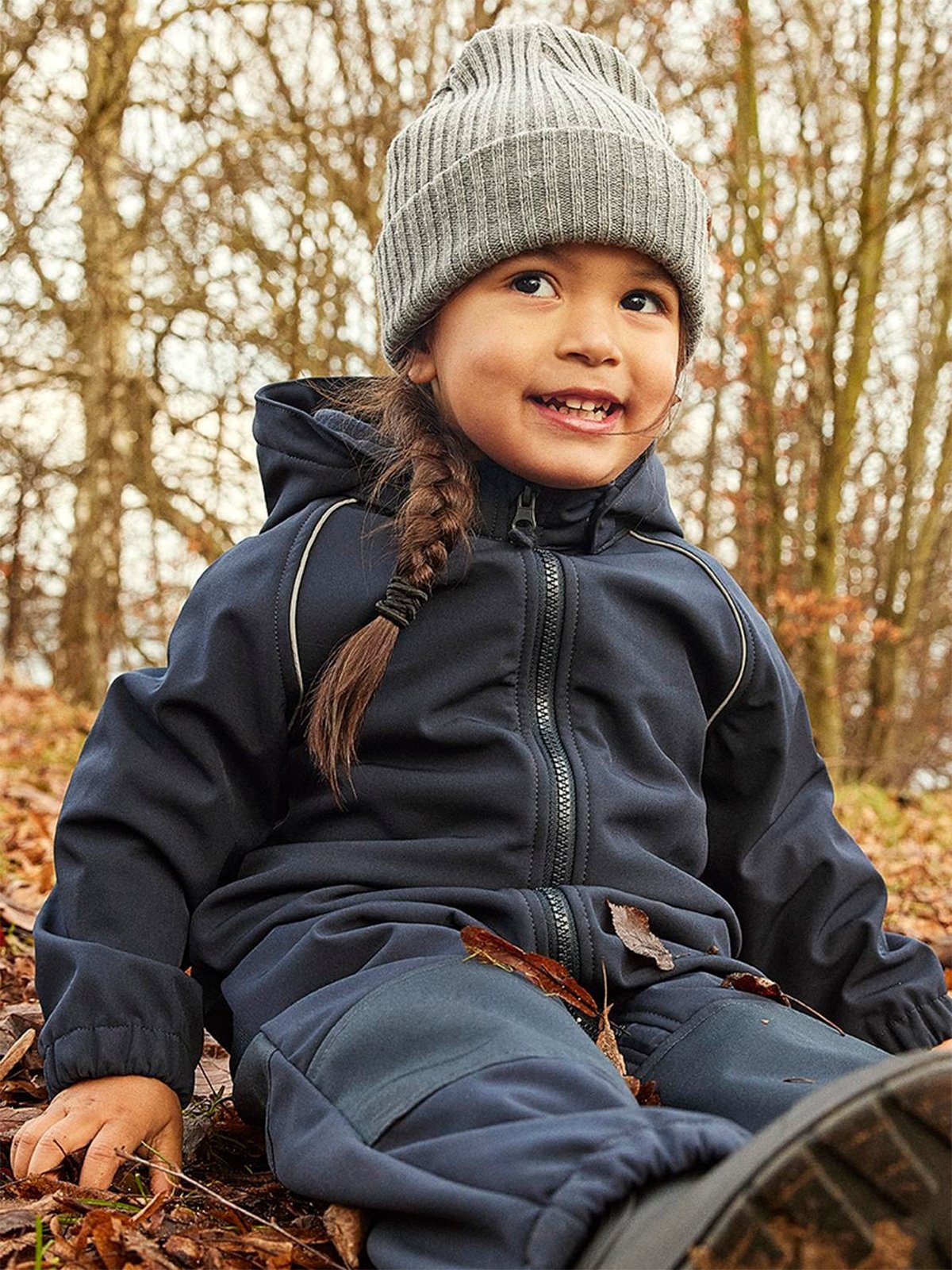 Name It Alfa Softshell Suit Solid Dark Sapphire